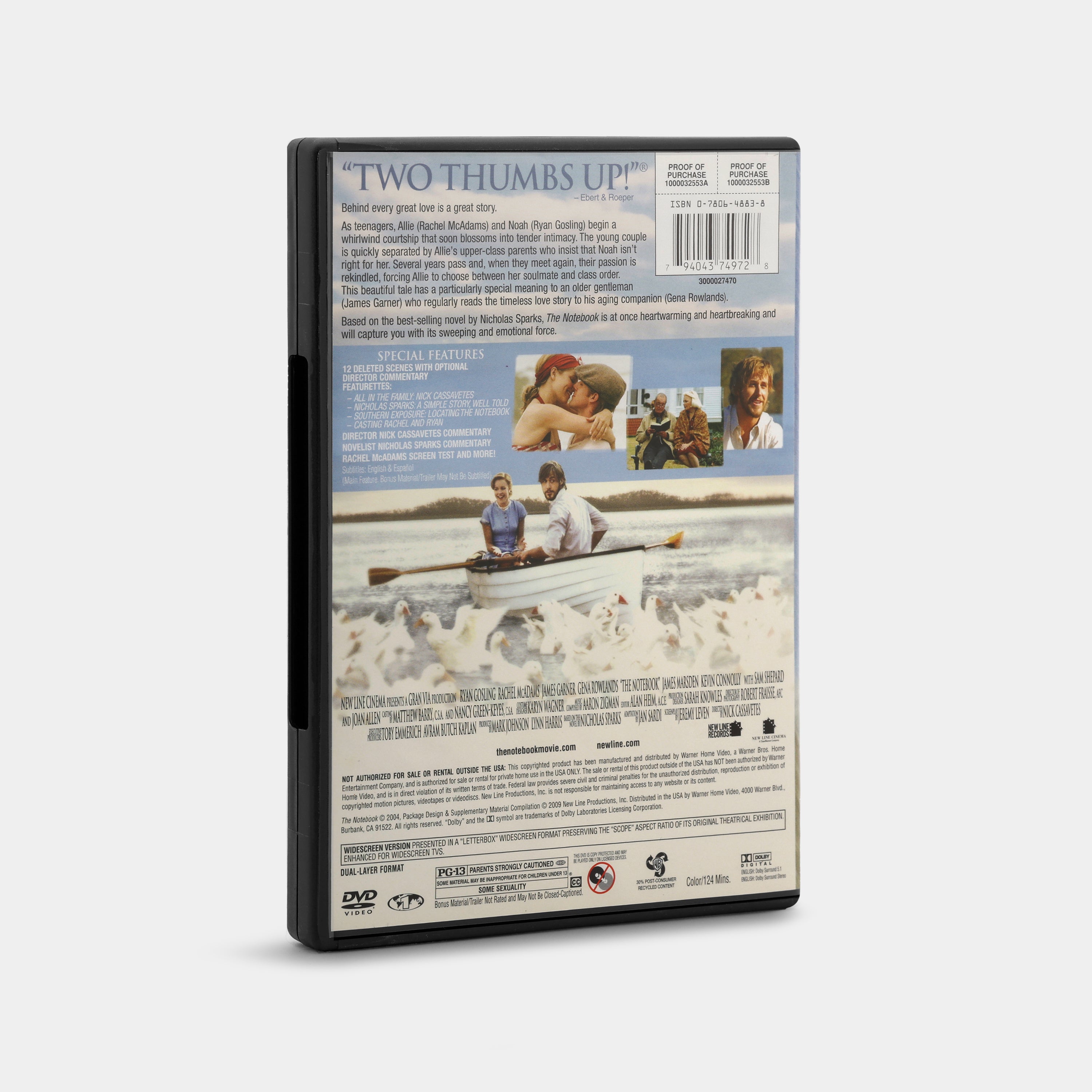 The Notebook (Widescreen) DVD