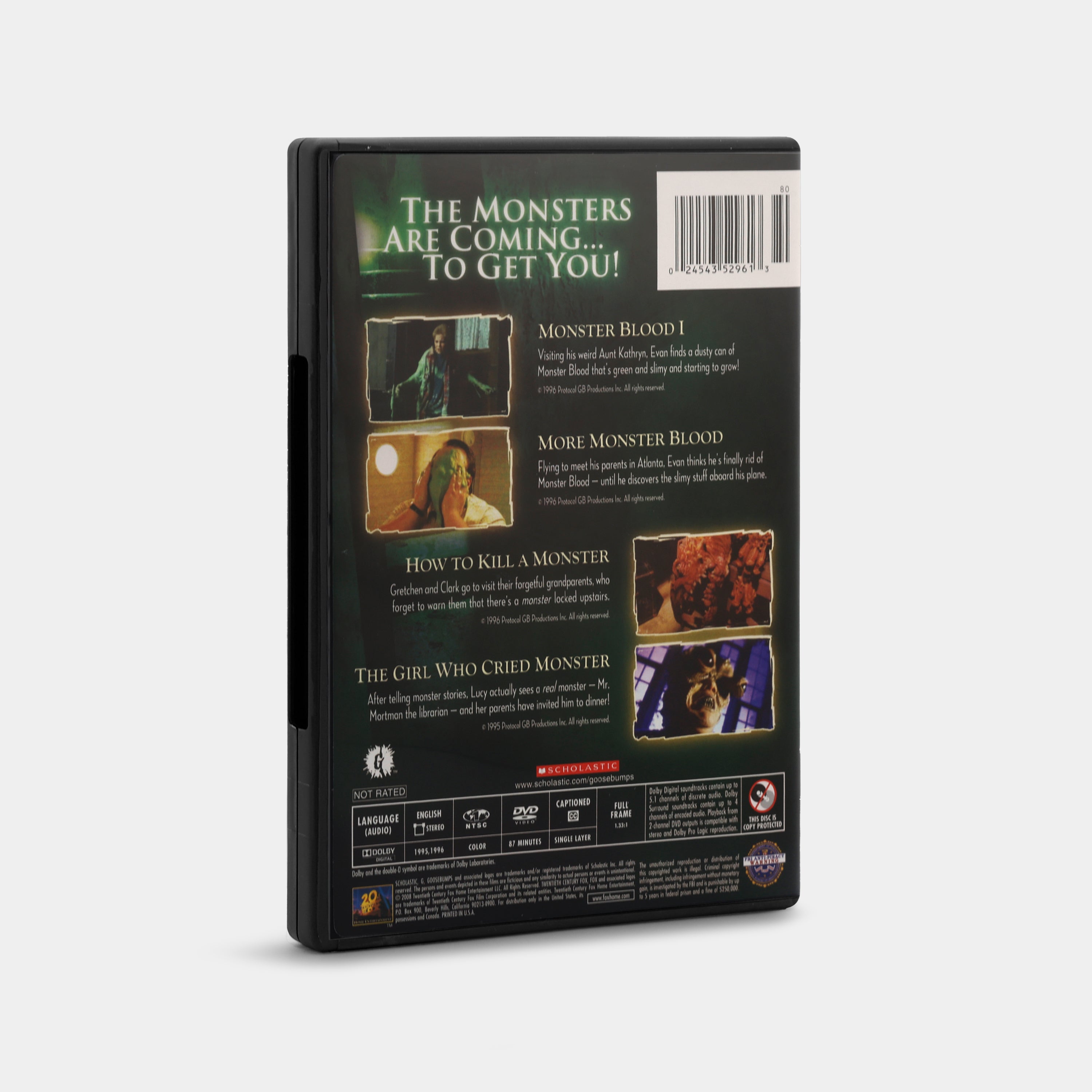 Goosebumps: Monster Blood DVD