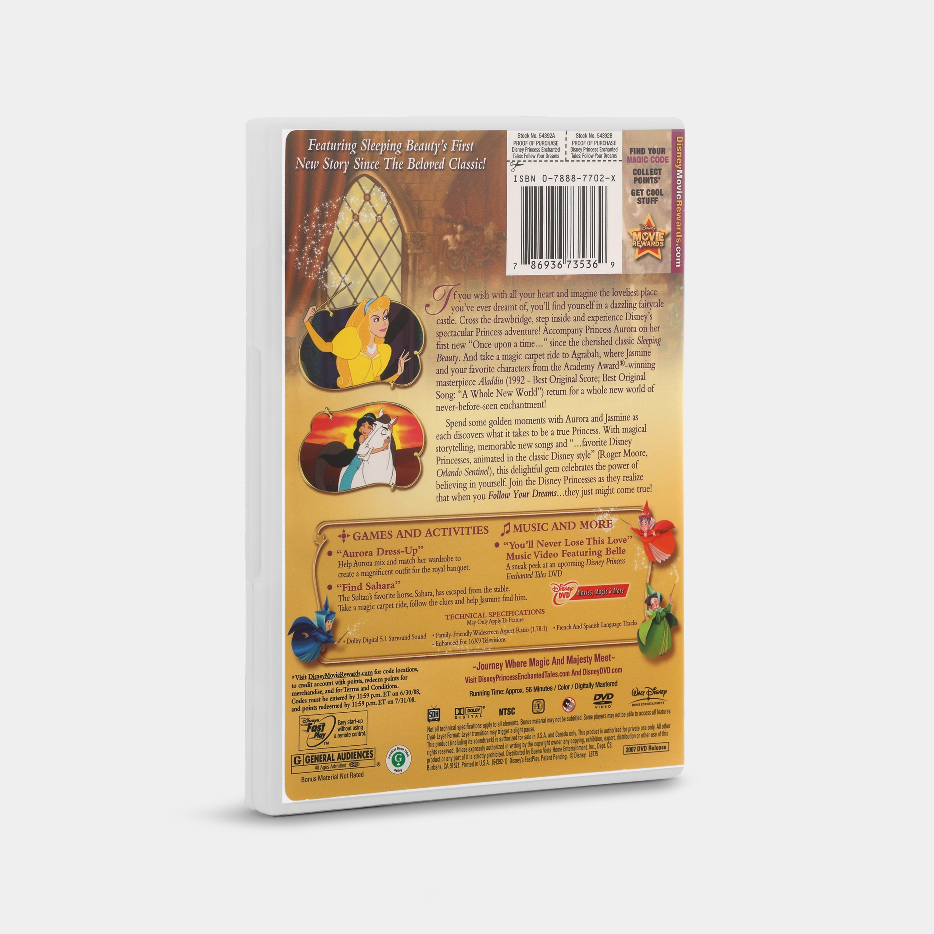 Disney Princess: Enchanted Tales - Follow Your Dreams (Widescreen) DVD