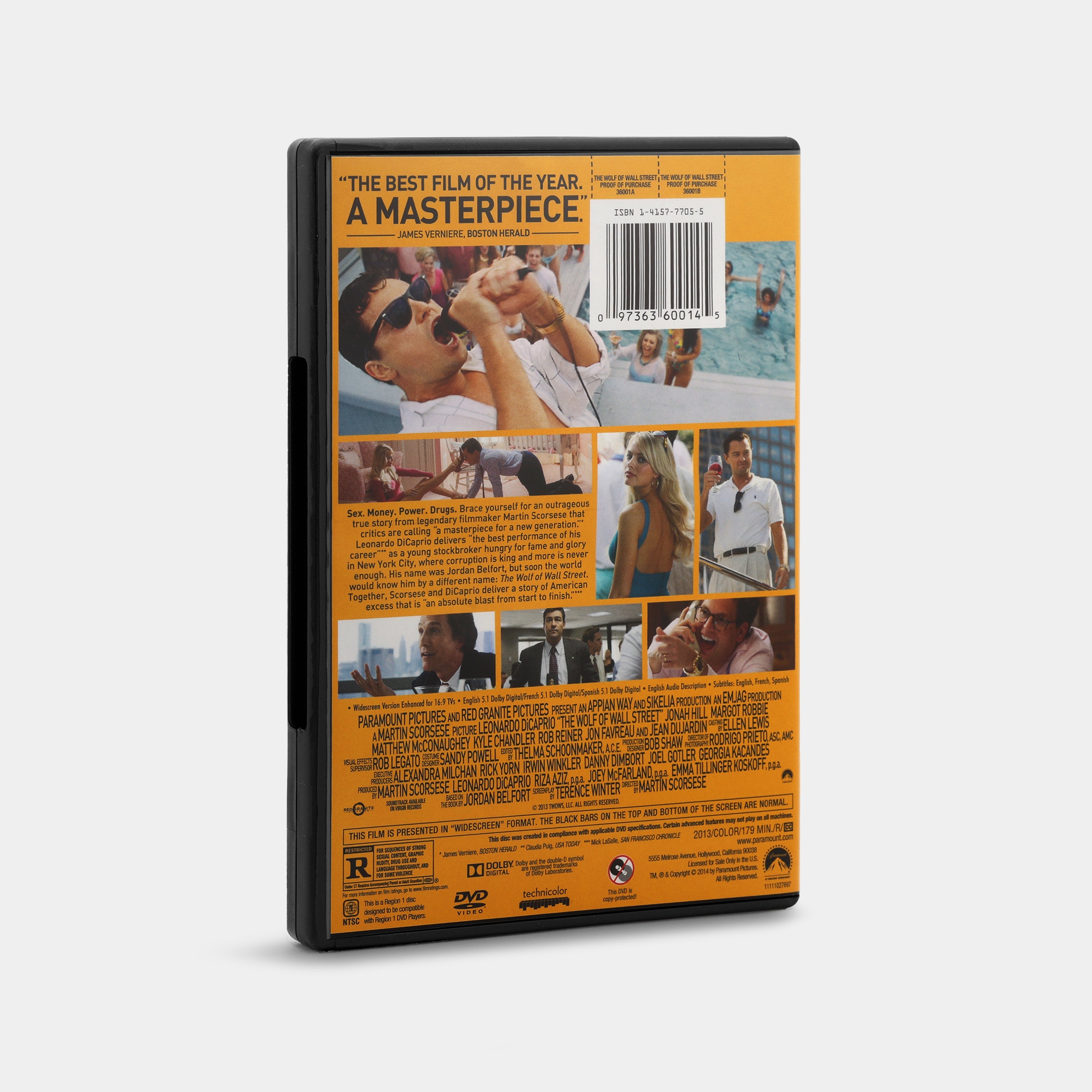 The Wolf of Wall Street (Widescreen) DVD