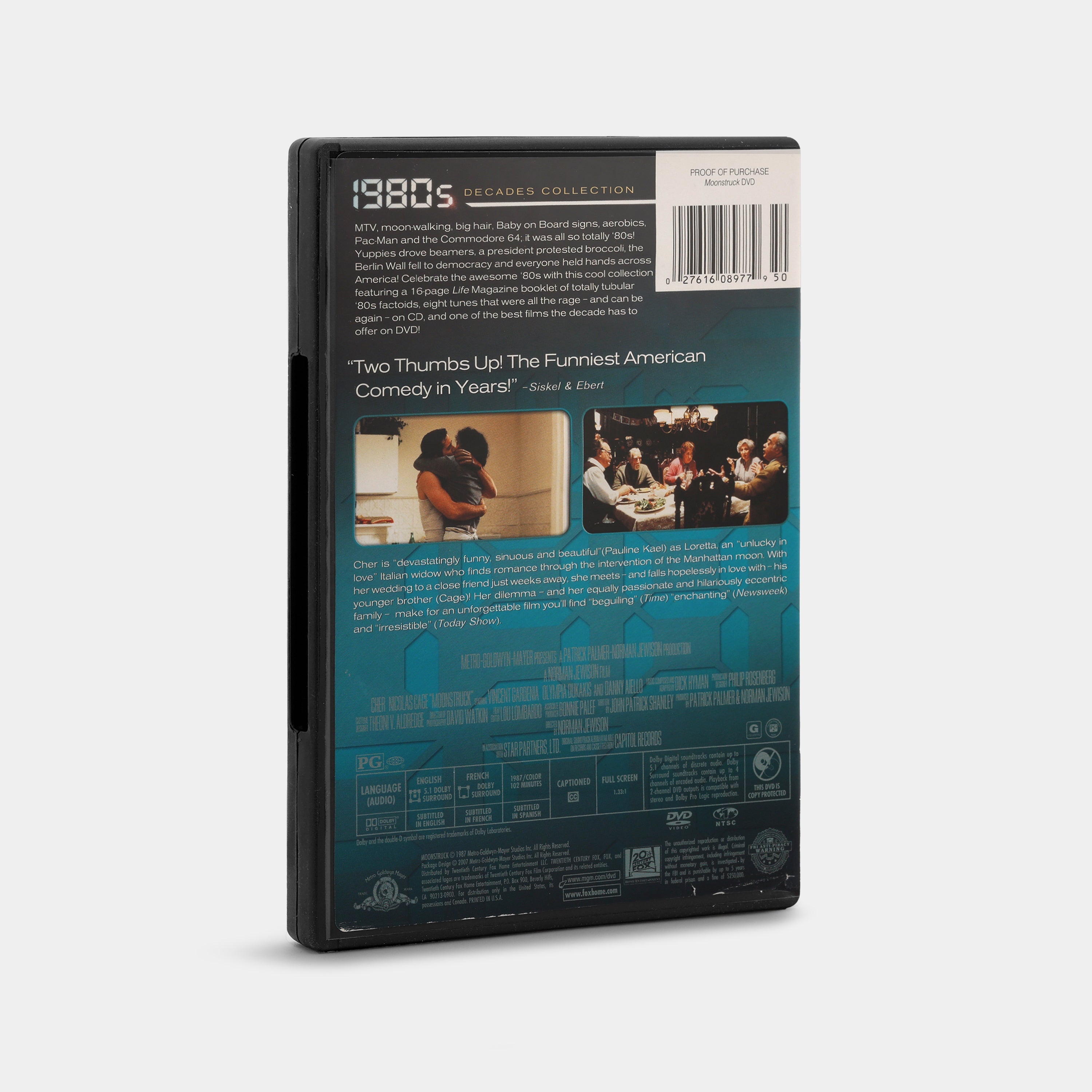 Moonstruck (1980s Decades Collection, Full Screen) DVD