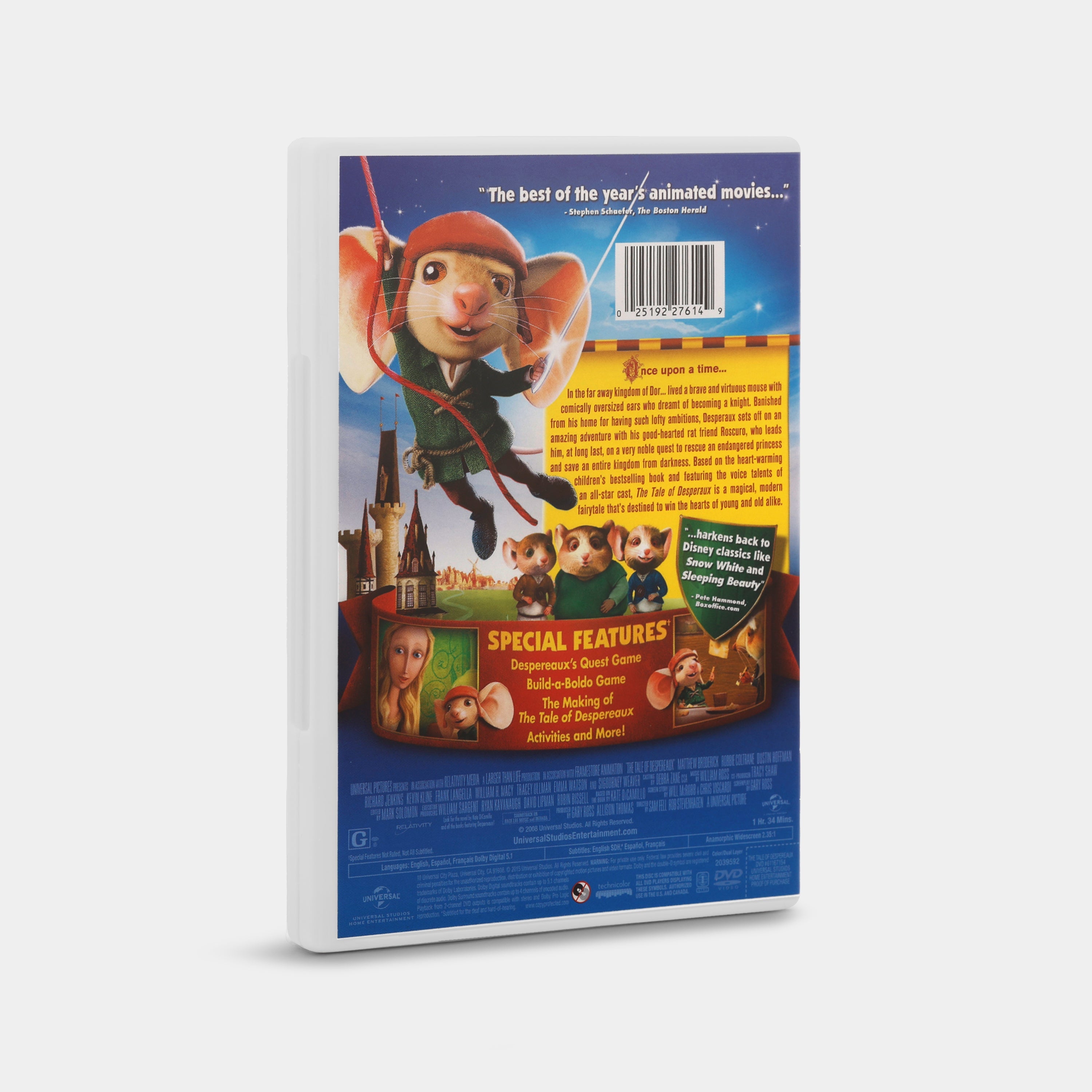 The Tale of Despereaux (Widescreen) DVD