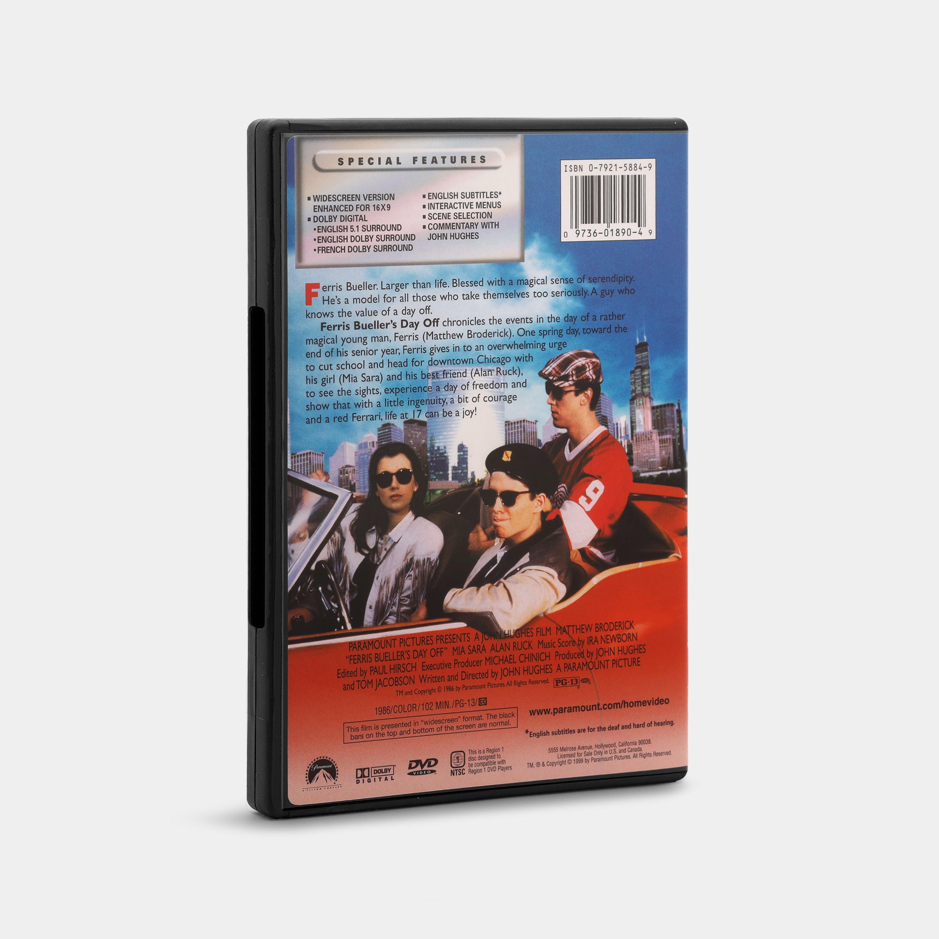 Ferris Bueller's Day Off (Widescreen) DVD