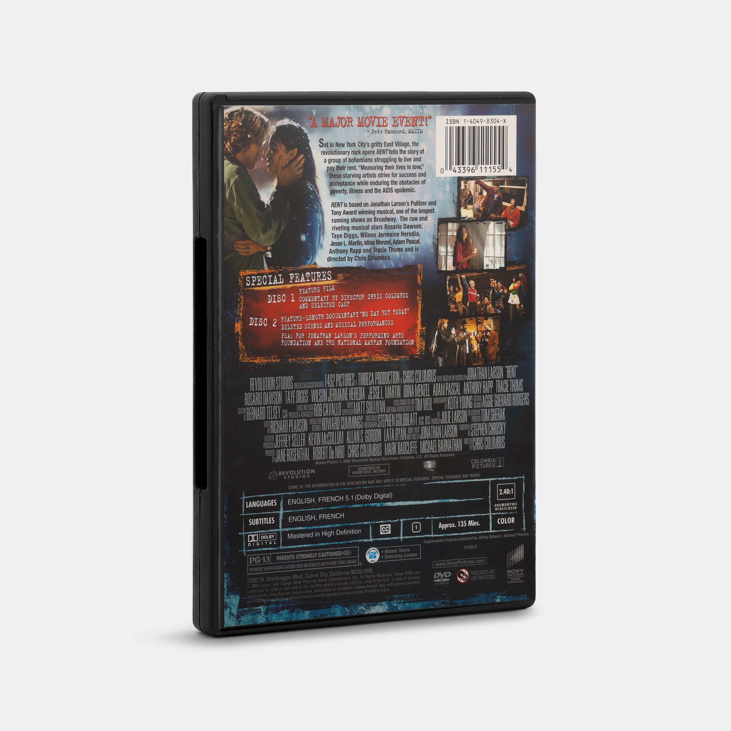 RENT (Special Edition, Widescreen) 2-Disc DVD