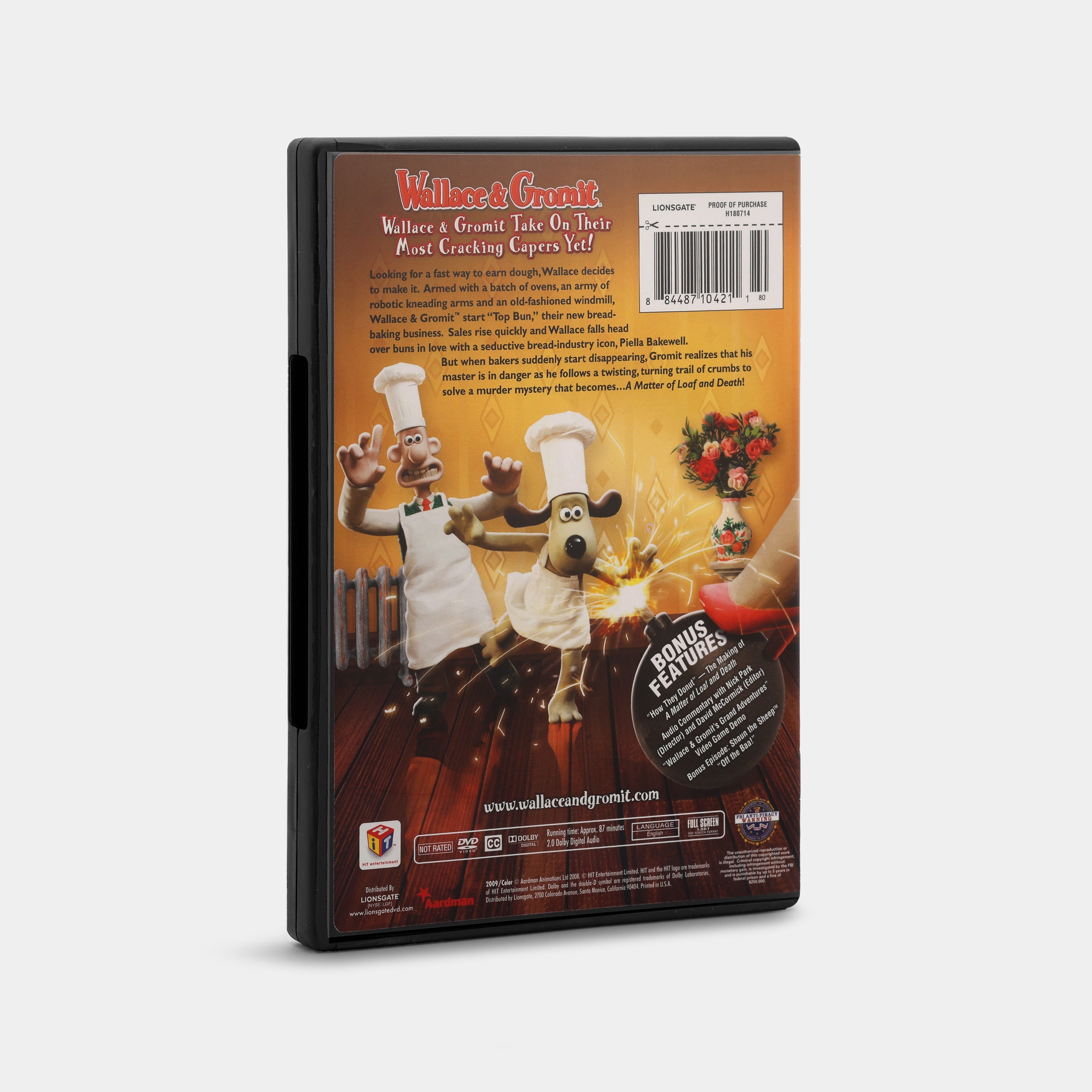 Wallace & Gromit: A Matter of Loaf and Death (Full Screen) DVD