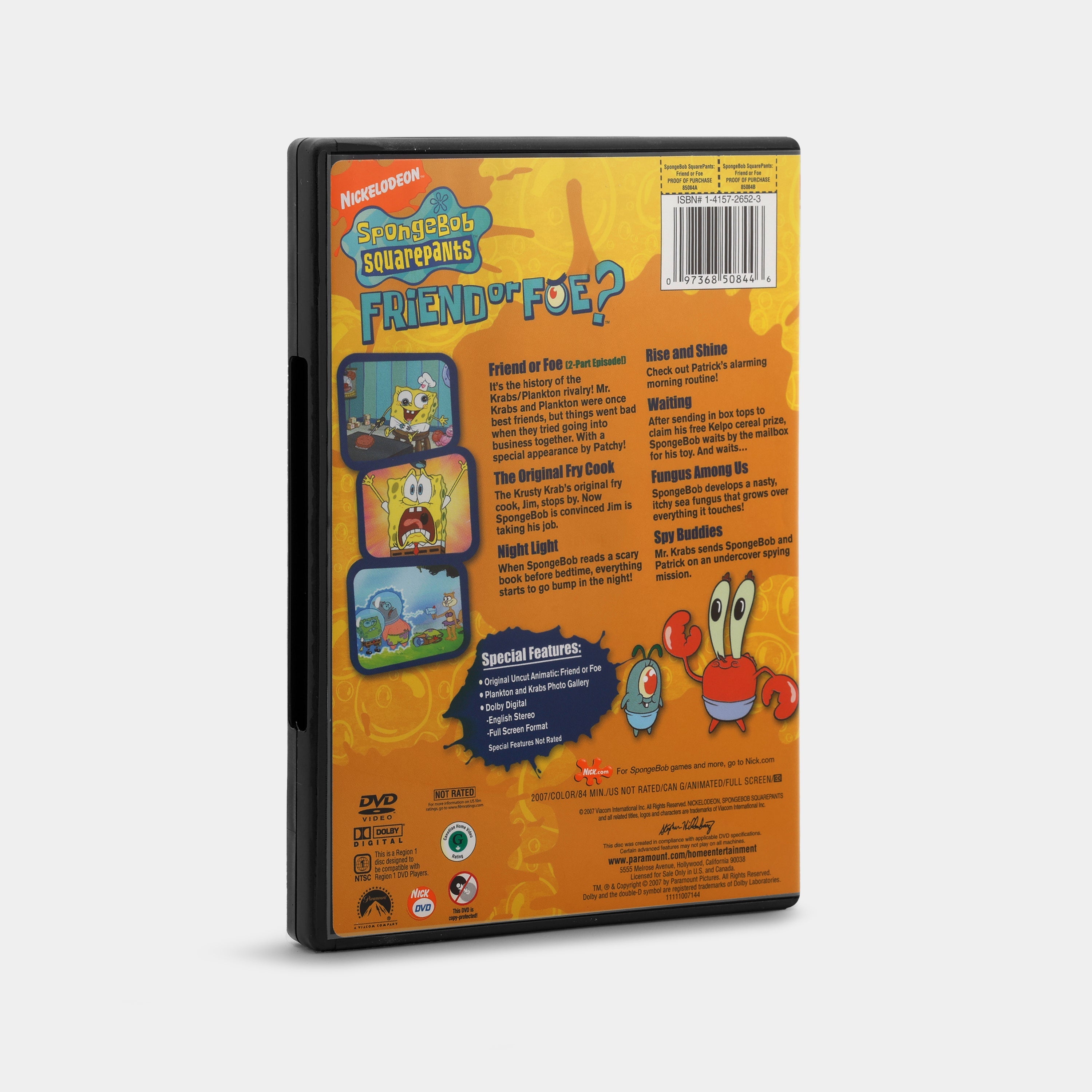 SpongeBob Squarepants: Friend or Foe? (Full Screen) DVD