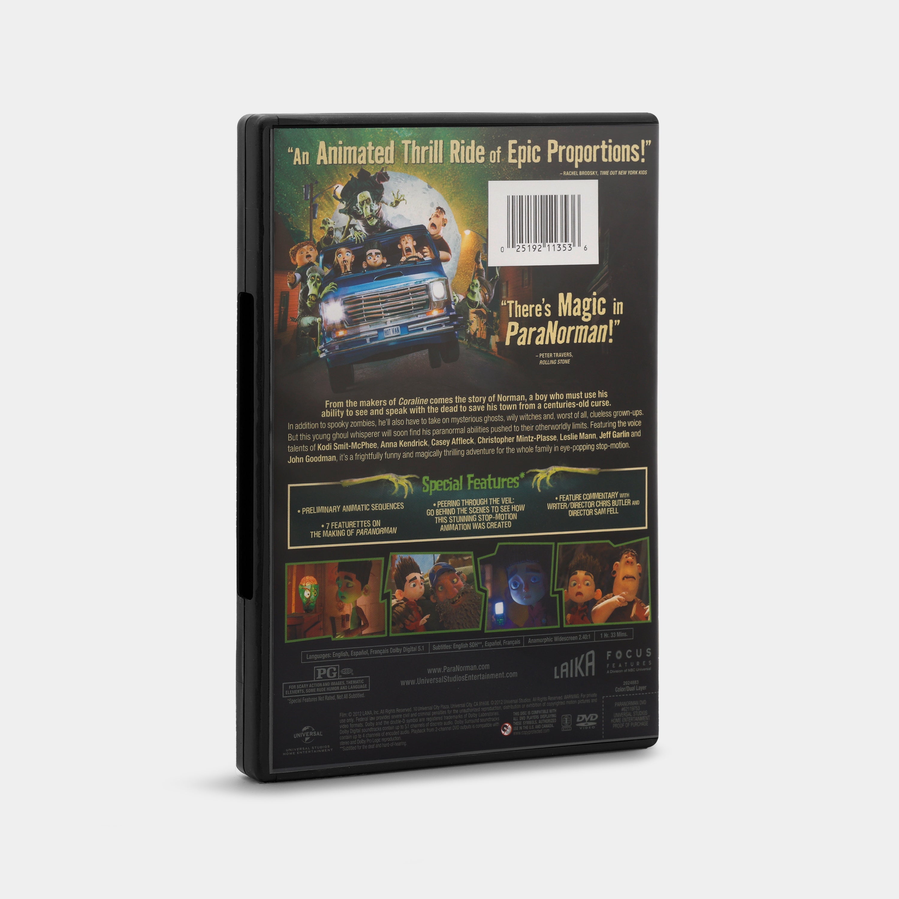 ParaNorman (Widescreen) DVD