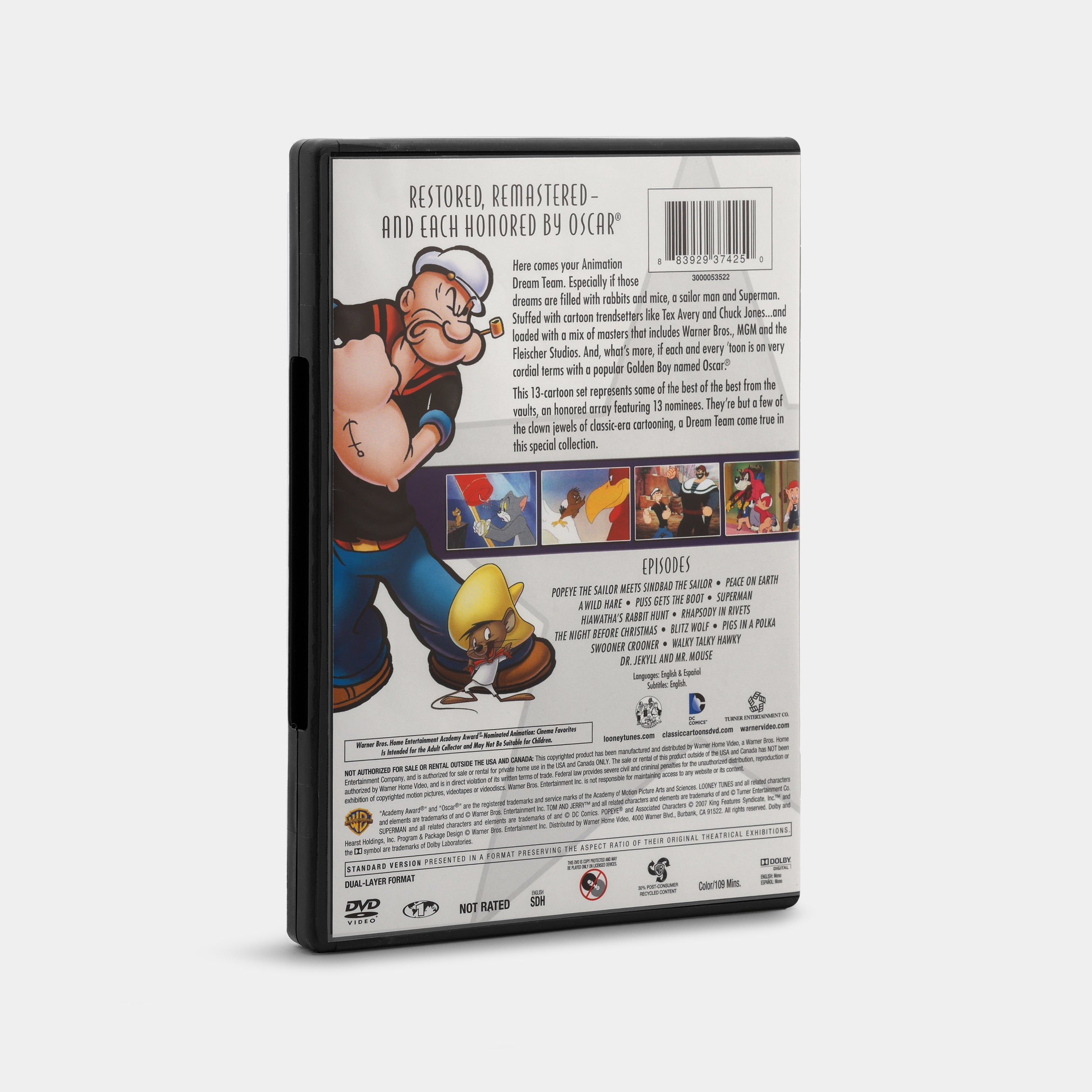 Warner Bros. Home Entertainment Academy Award–Nominated Animation: Cinema Favorites DVD