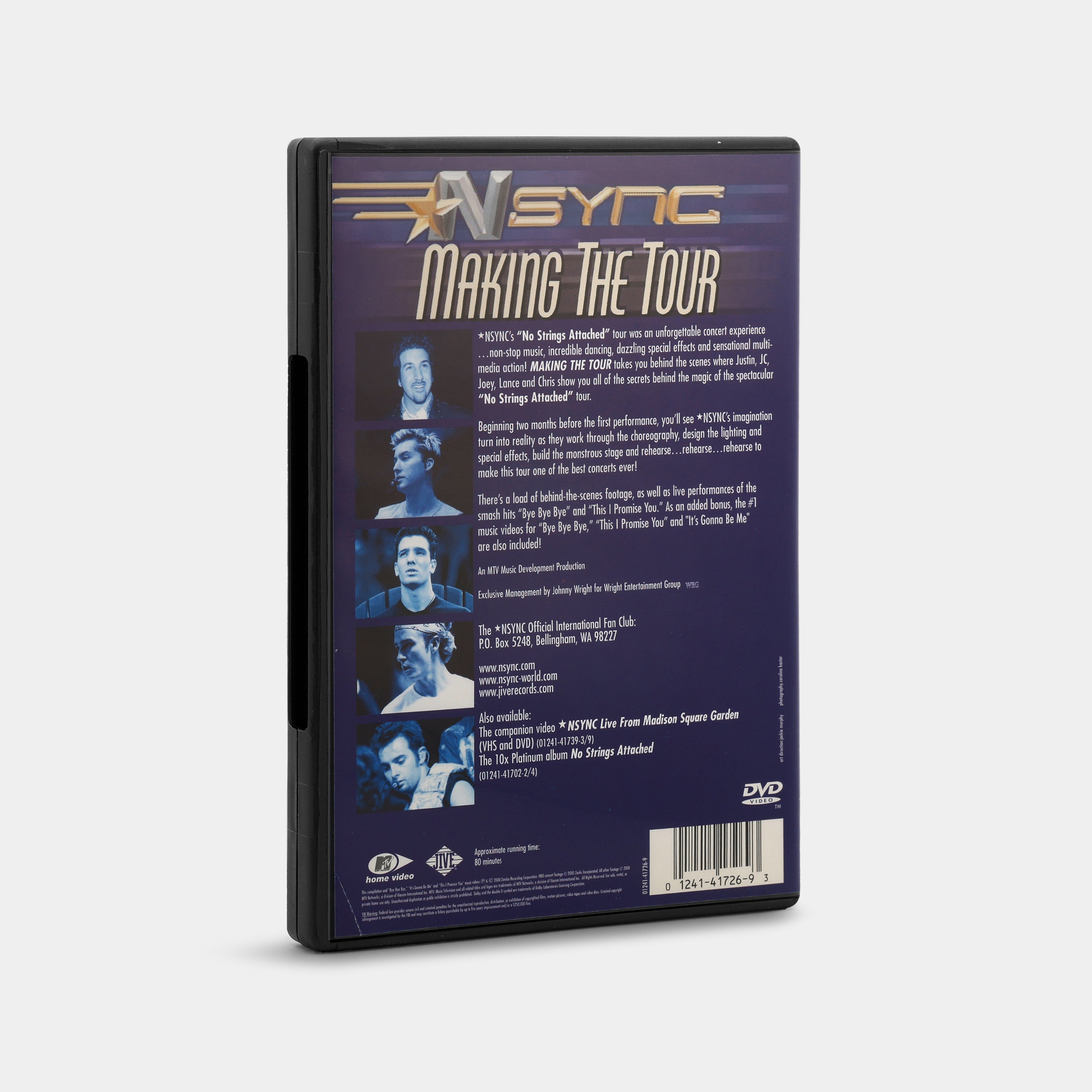 NSYNC: Making the Tour DVD – Retrospekt