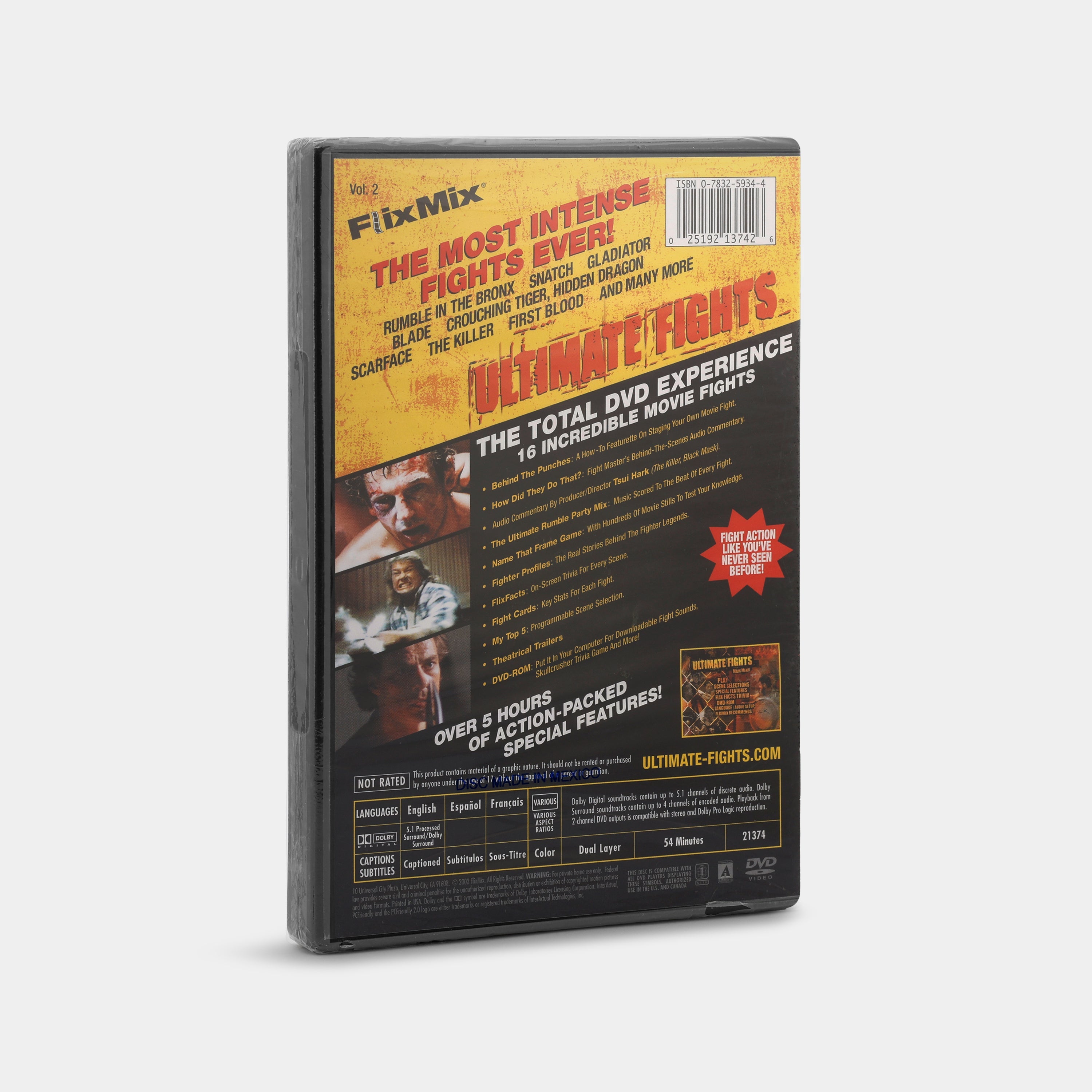 Ultimate Fights from the Movies (Sealed) DVD