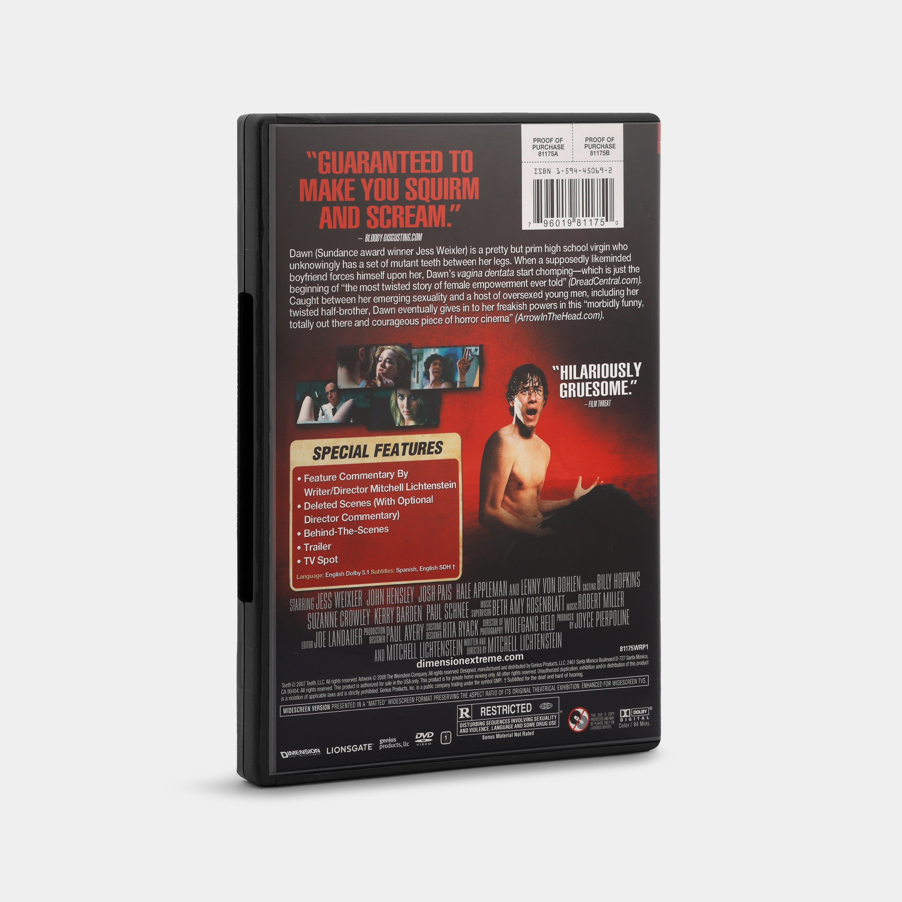 Teeth (Widescreen) DVD