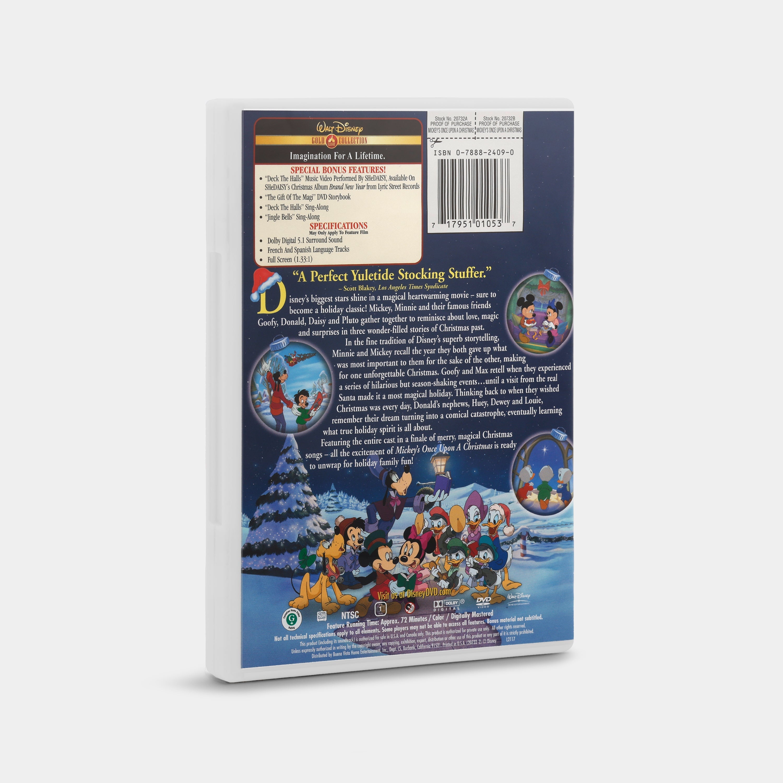 Disney's Mickey's Once Upon a Christmas (Gold Collection, Full Screen) DVD
