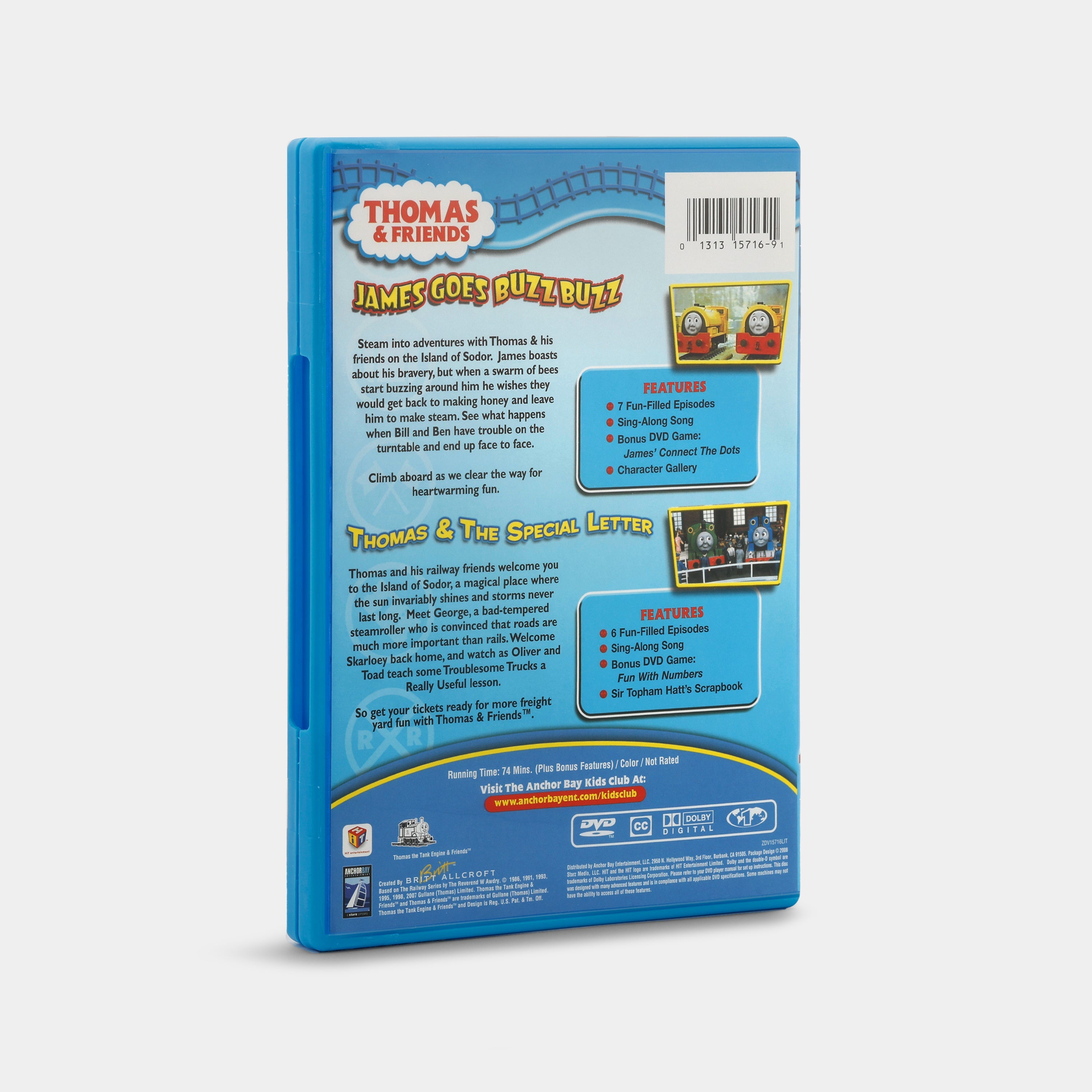 Thomas & Friends Double Feature: James Goes Buzz Buzz / Thomas & the Special Letter DVD