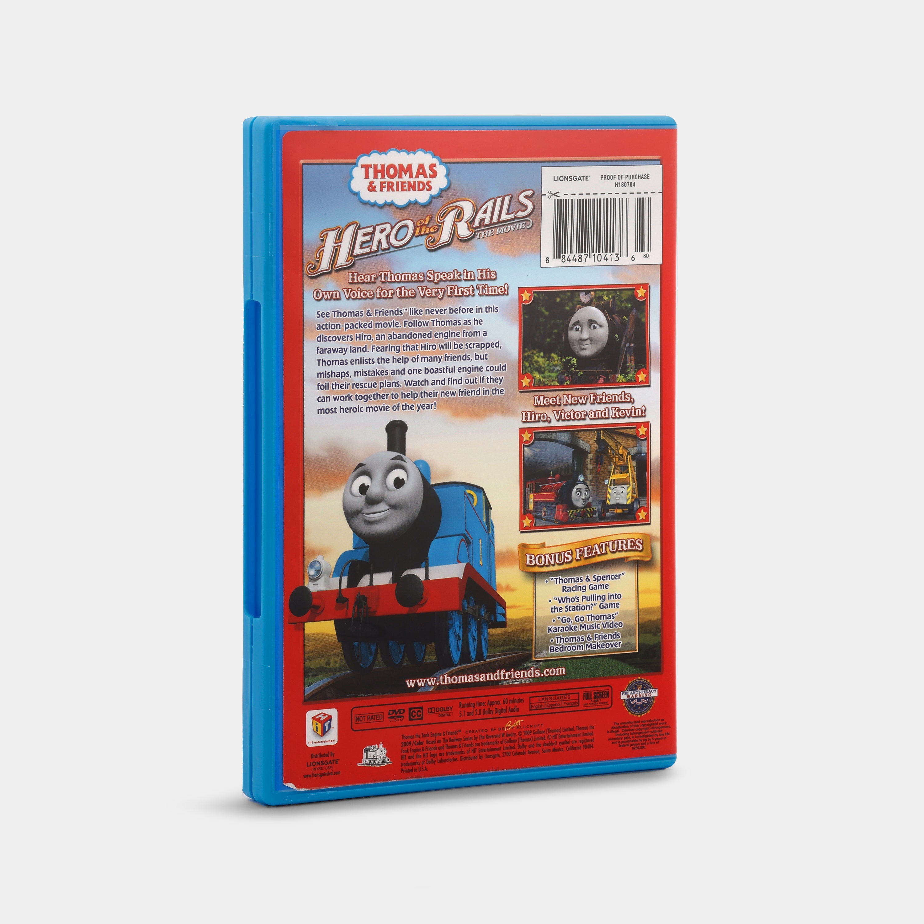 Thomas & Friends: Hero of the Rails: The Movie DVD