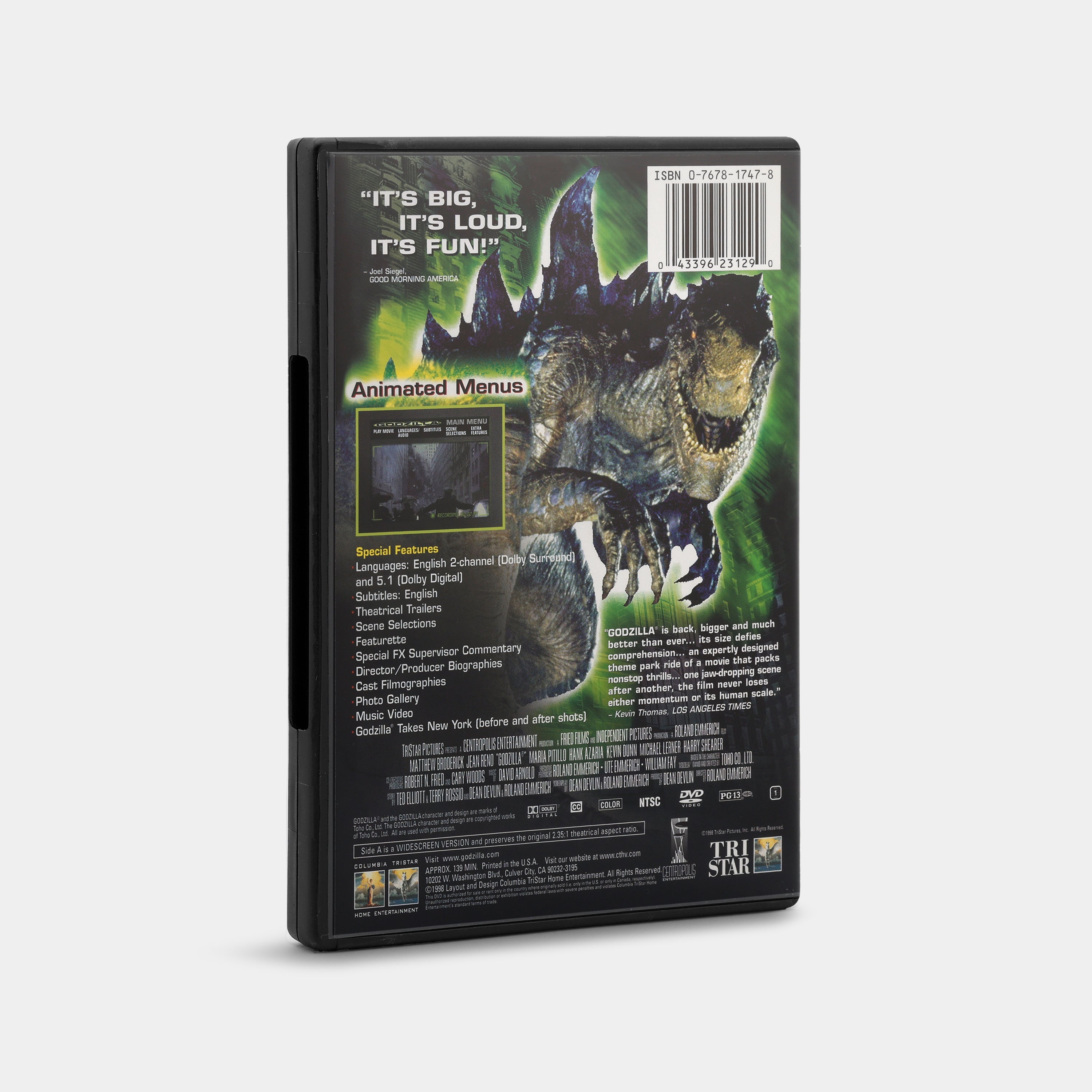 Godzilla (Deluxe, Widescreen Edition) DVD