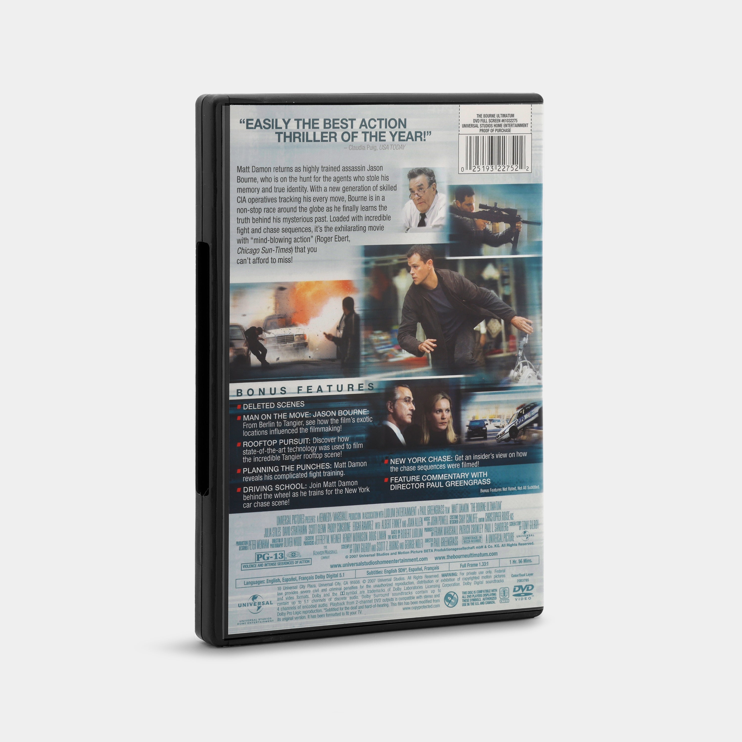 The Bourne Ultimatum (Full Screen) DVD