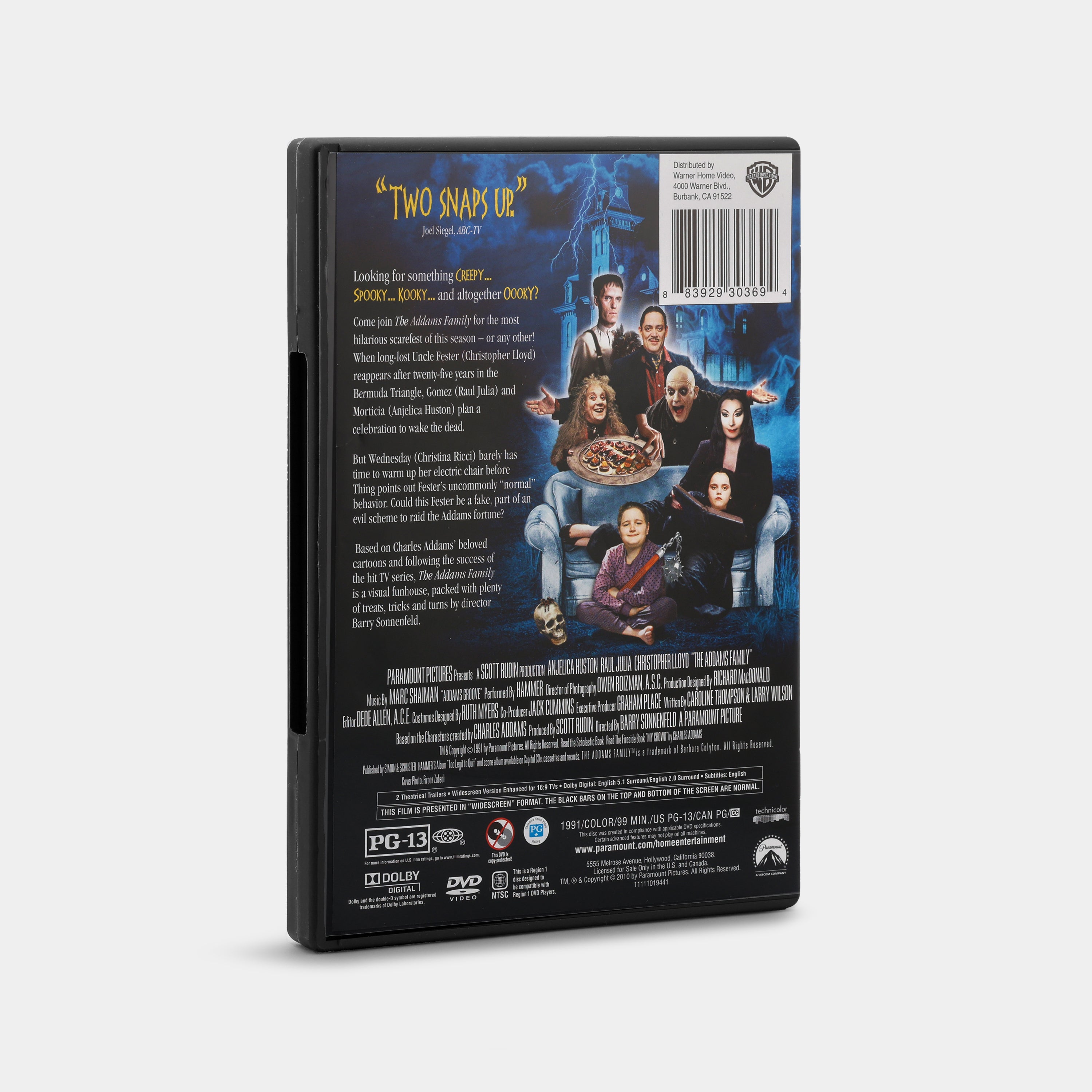 The Addams Family (Widescreen) DVD