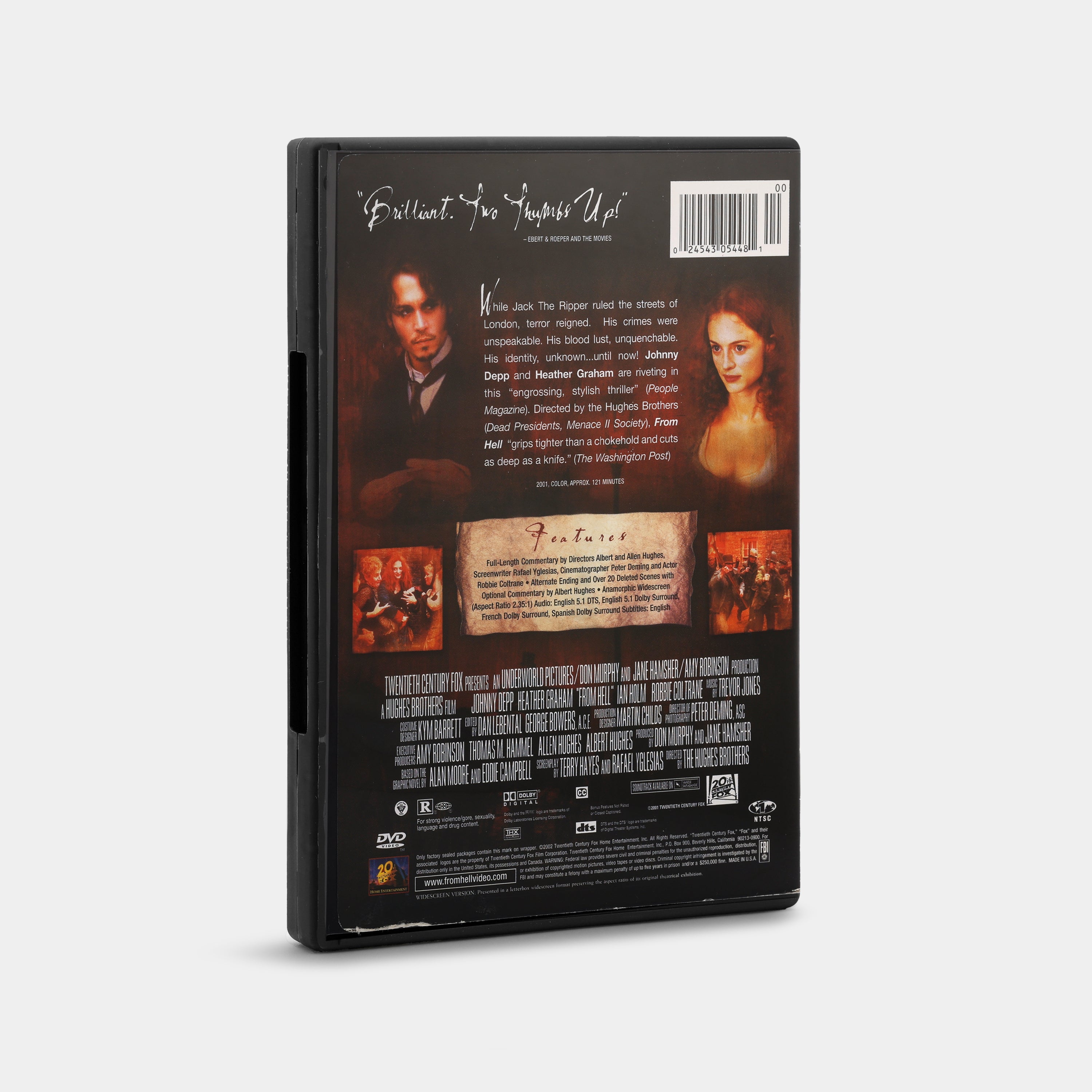 From Hell (Widescreen) DVD