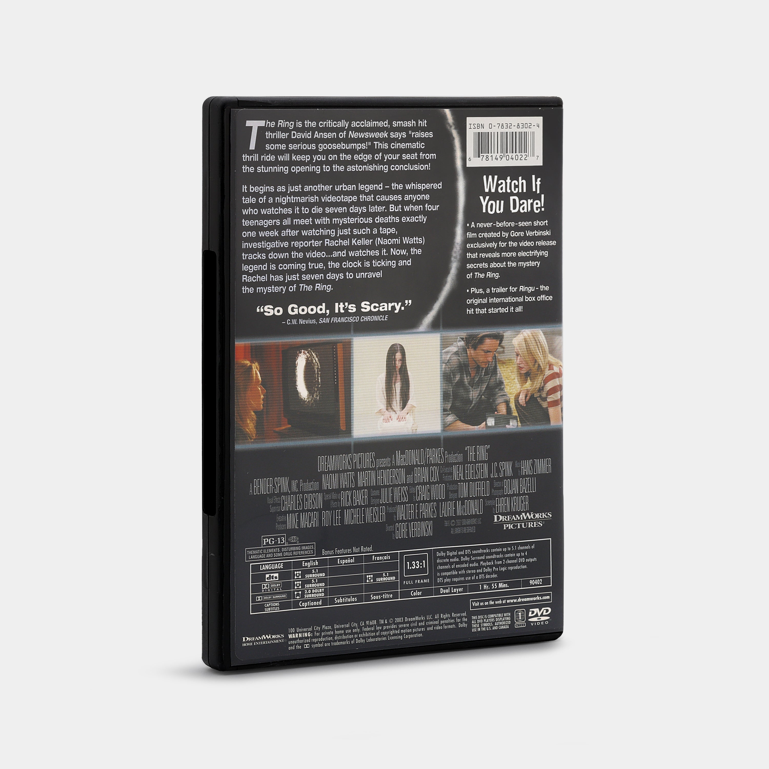 The Ring (Full Screen) DVD