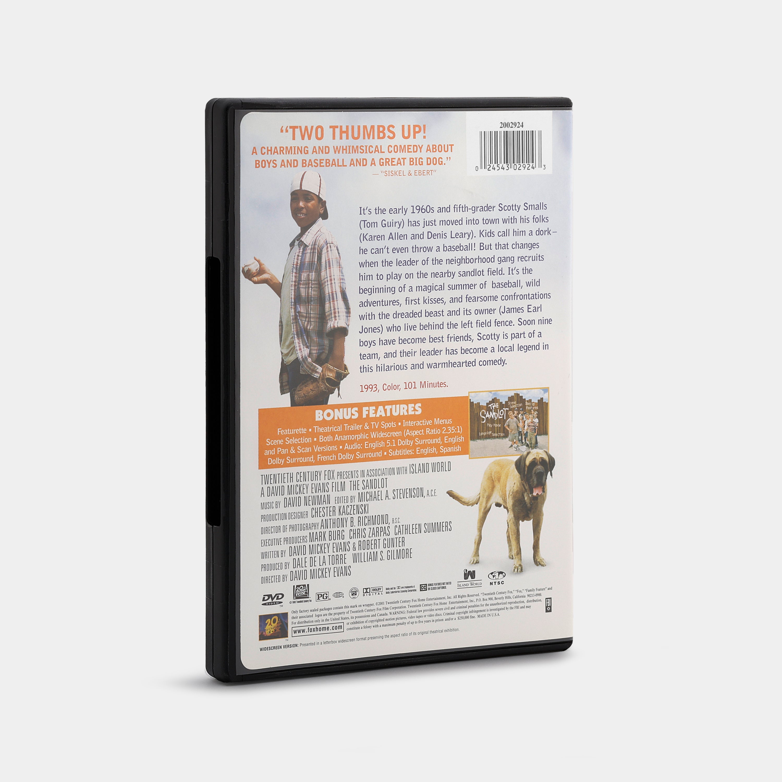 The Sandlot DVD