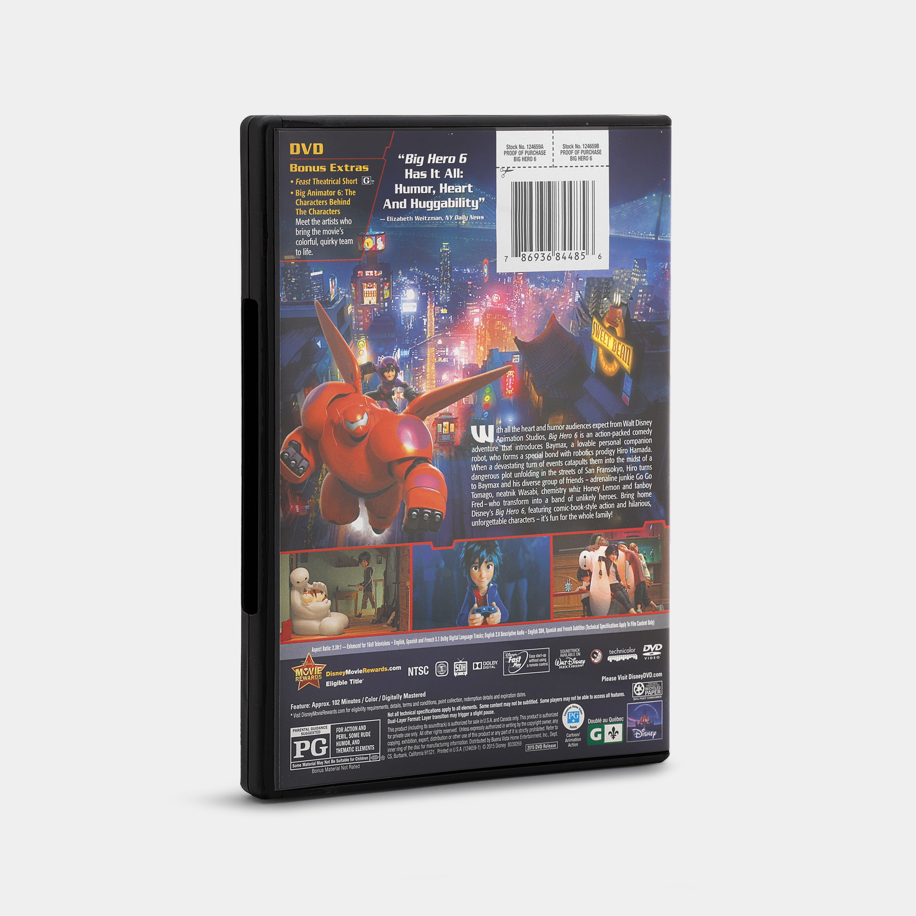 Big Hero 6 DVD