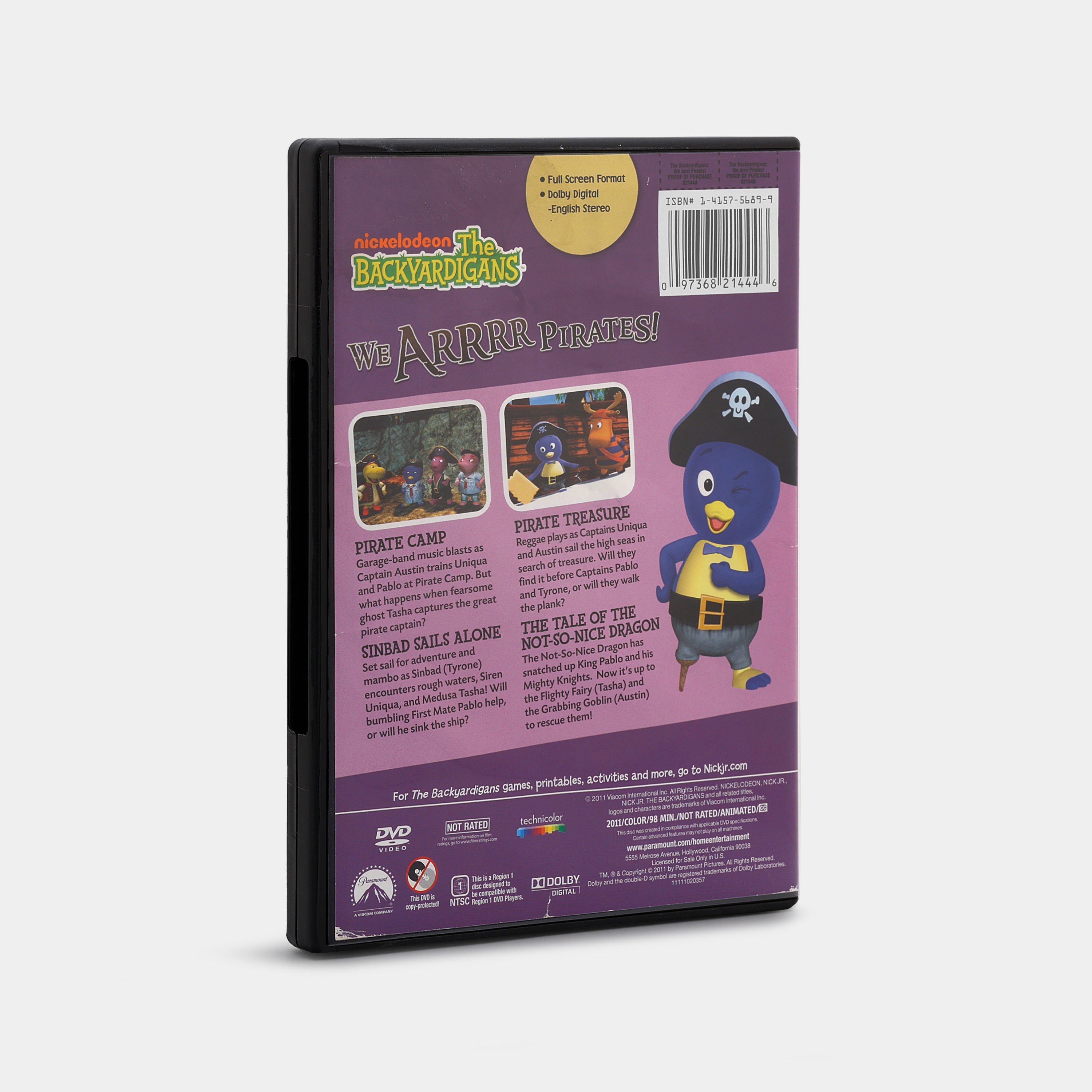 The Backyardigans: We Arrrr Pirates! (Full Screen) DVD