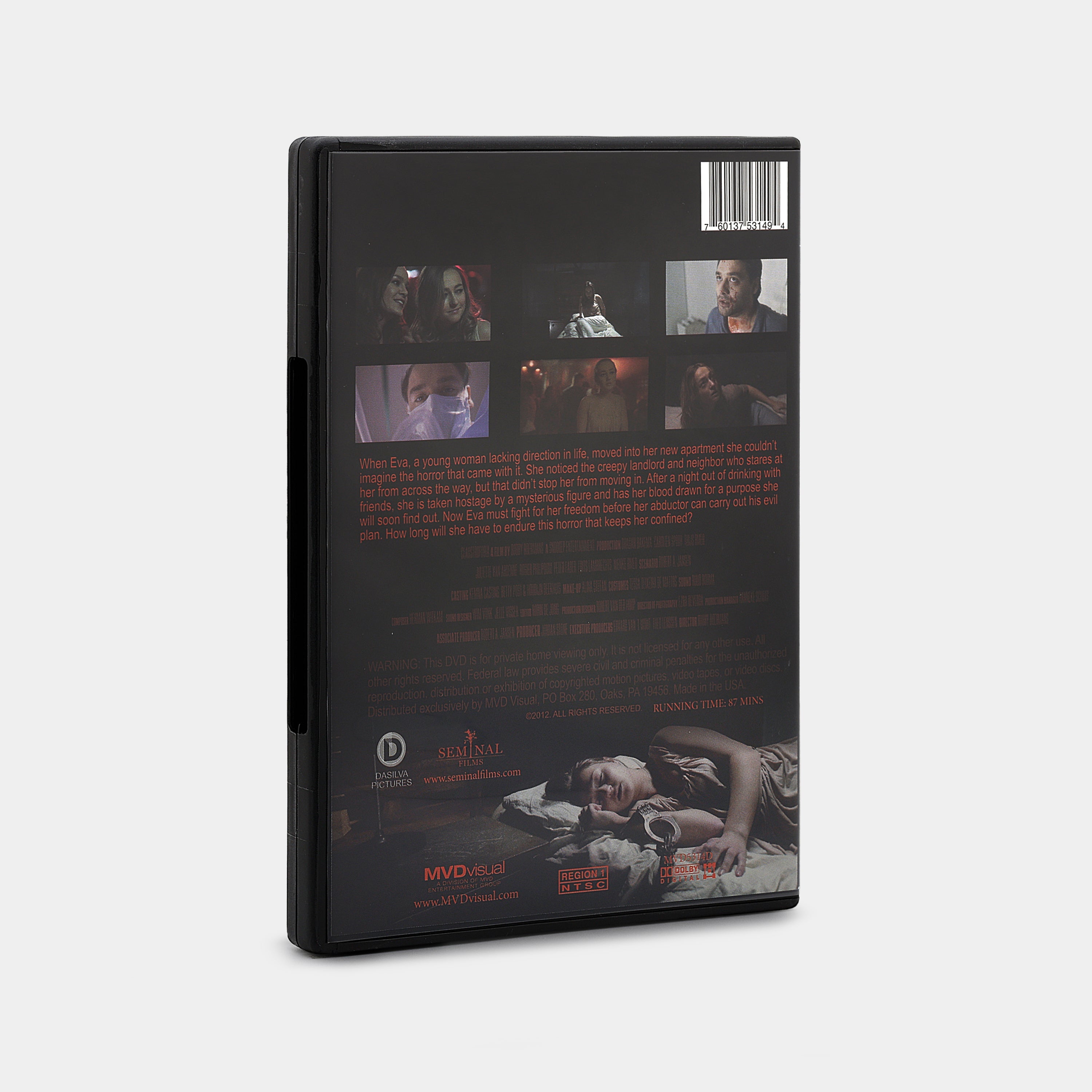 Claustrofobia DVD