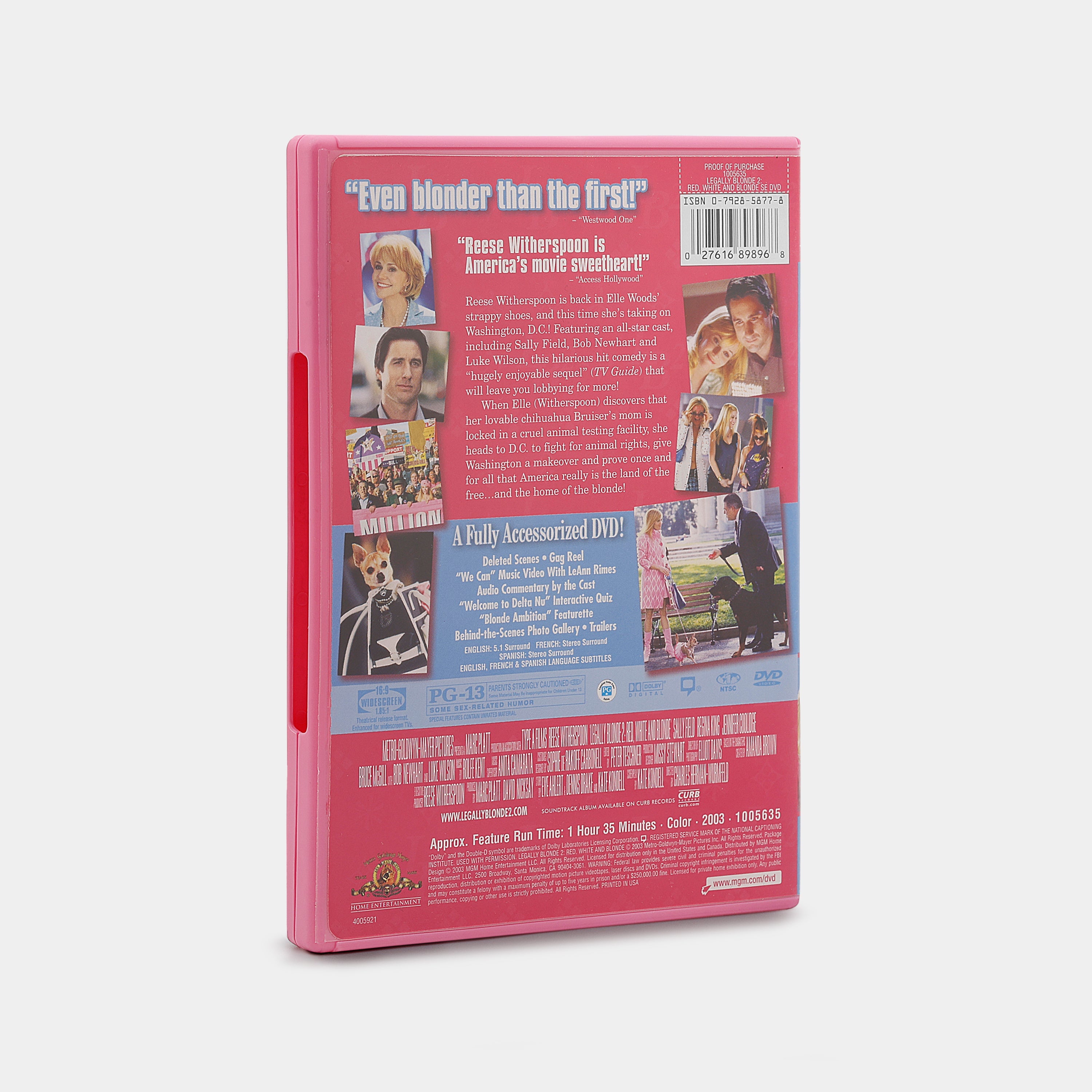 Legally Blonde 2: Red, White & Blonde (Special Edition, Widescreen) DVD
