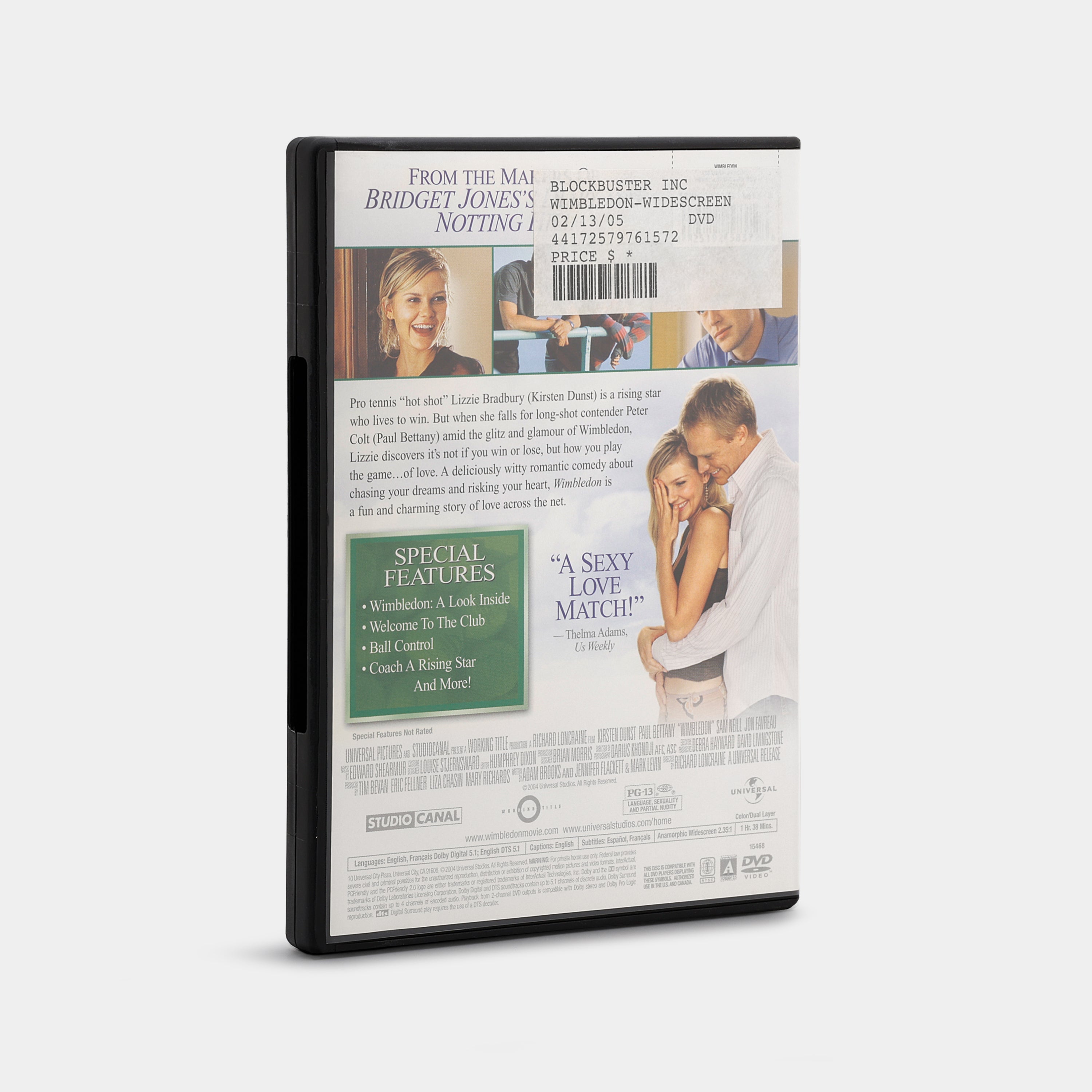 Wimbledon (Widescreen) DVD