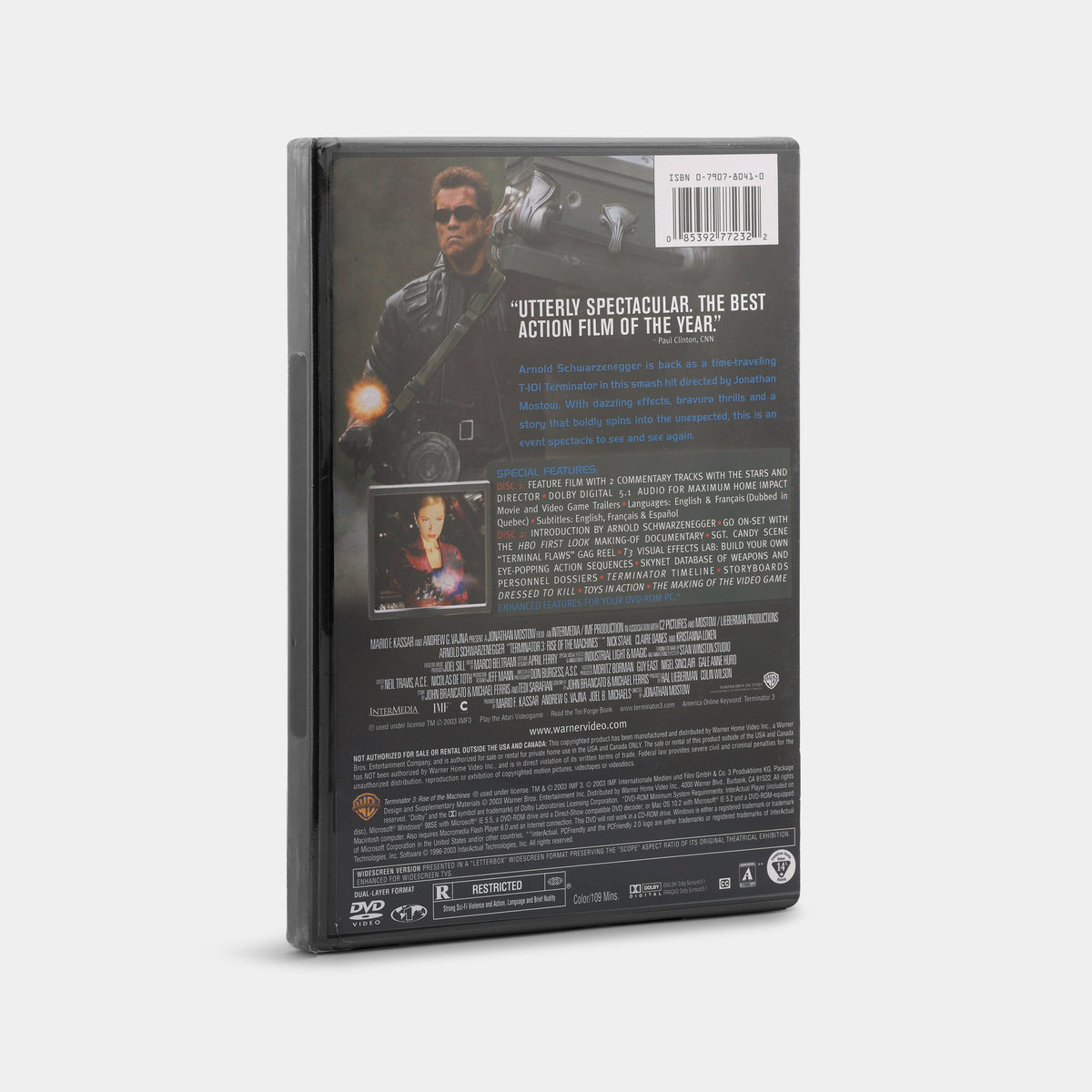 Terminator 3: Rise of the Machines (Widescreen, Sealed) 2-Disc DVD