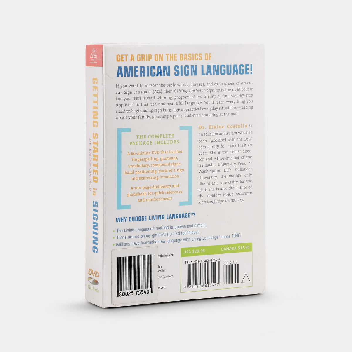 Living Language: Getting Started in Signing (Sealed) DVD