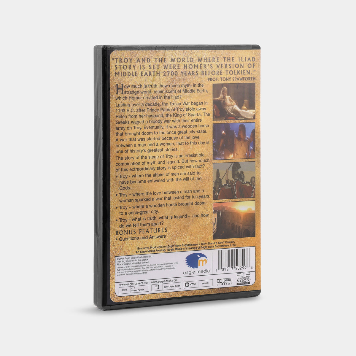 Troy: Myth or Reality? (Sealed) DVD