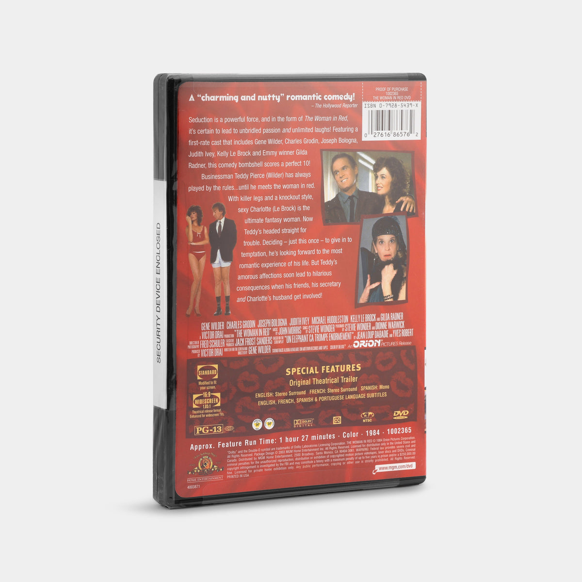 The Woman in Red (Sealed) DVD
