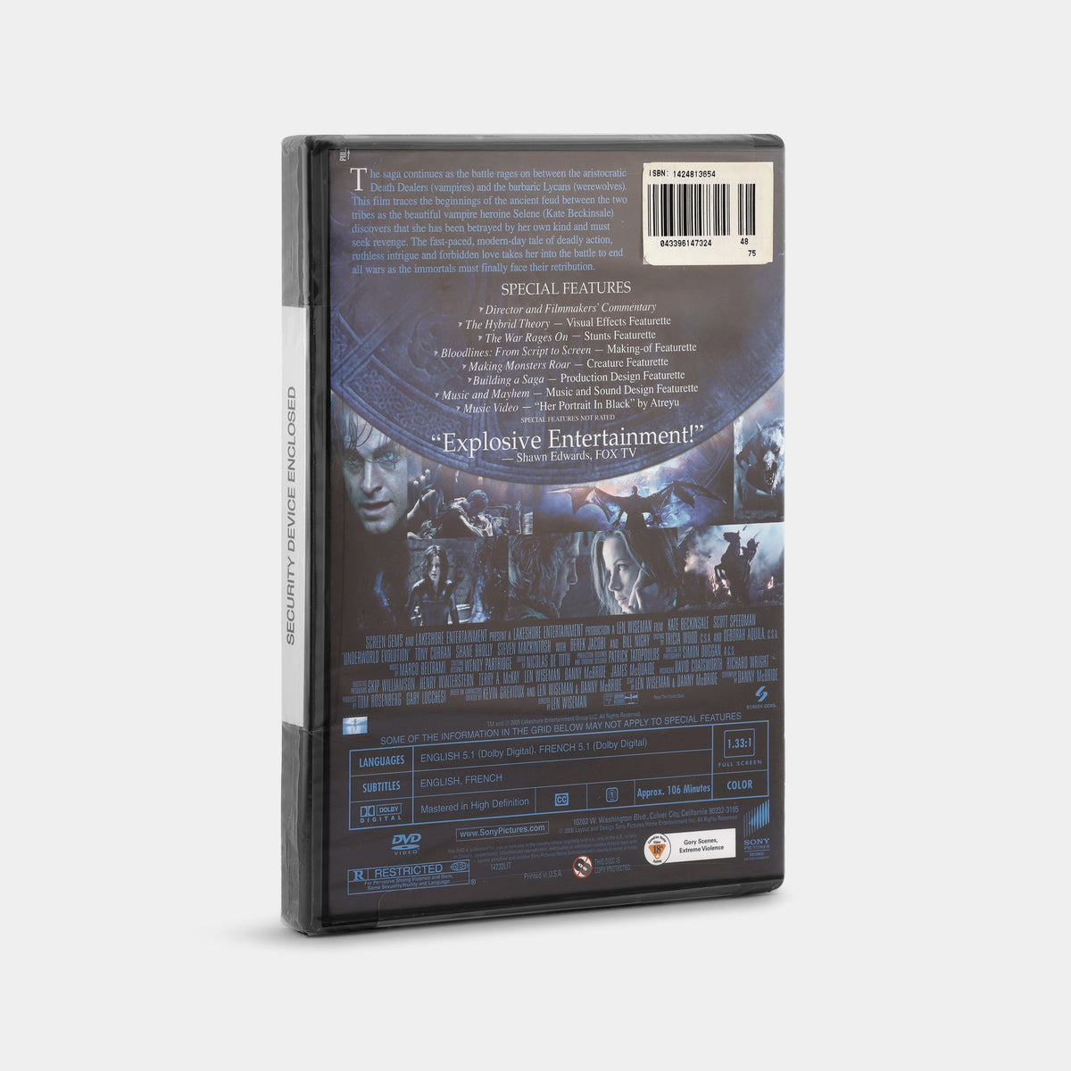 Underworld Evolution (Full Screen, Special Edition, Sealed) DVD