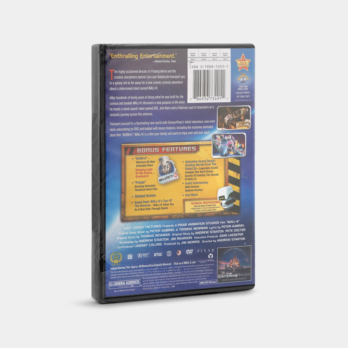 WALL-E (Sealed) DVD