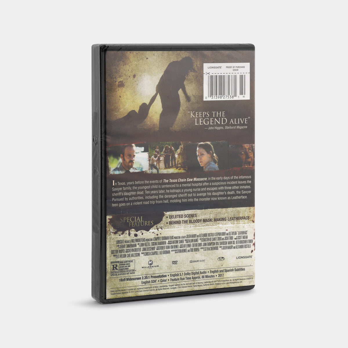 Leatherface (Widescreen, Sealed) DVD