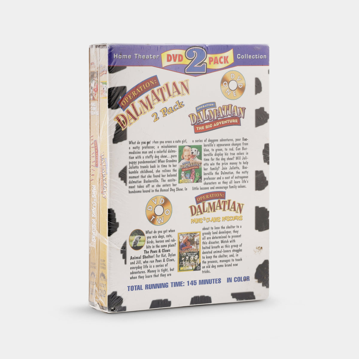 Operation: Dalmatian: Paws & Claws Rescuers / The Big Adventure (Sealed) 2-Disc DVD