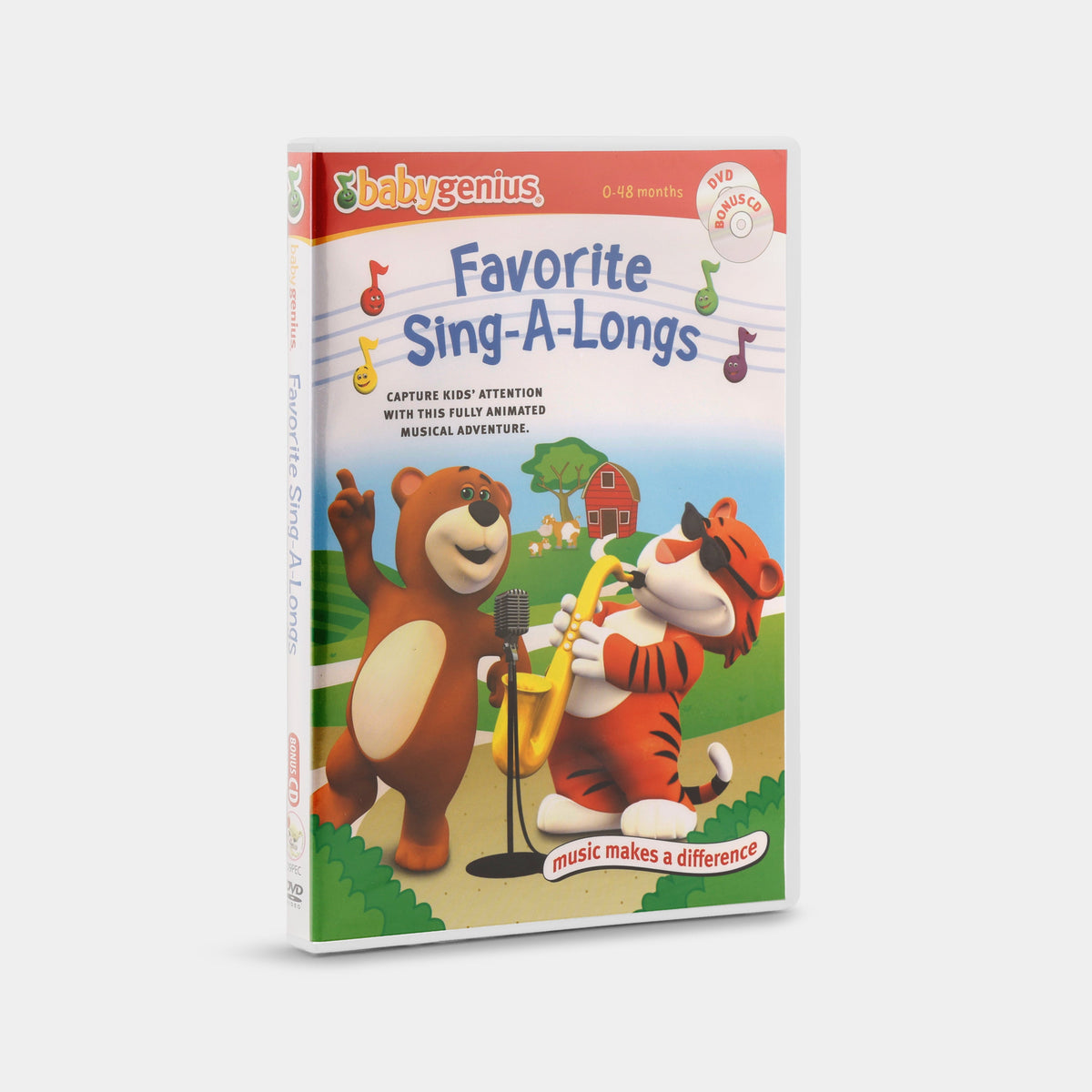 Baby Genius: Favorite Sing-A-Longs (Sealed) DVD + CD
