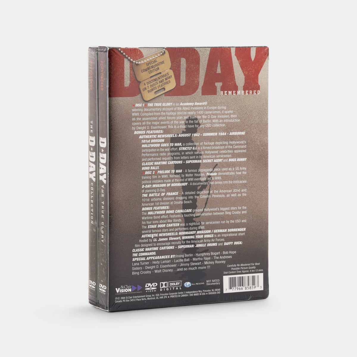 D-Day Remembered (Special Commemorative Edition, Sealed) 2-Disc DVD