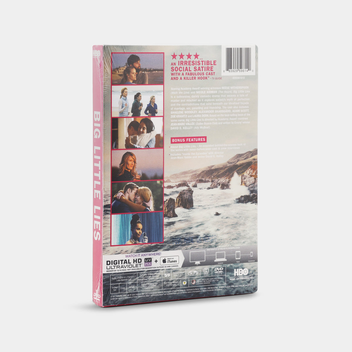 Big Little Lies: The Complete First Season (Sealed) 3-Disc DVD