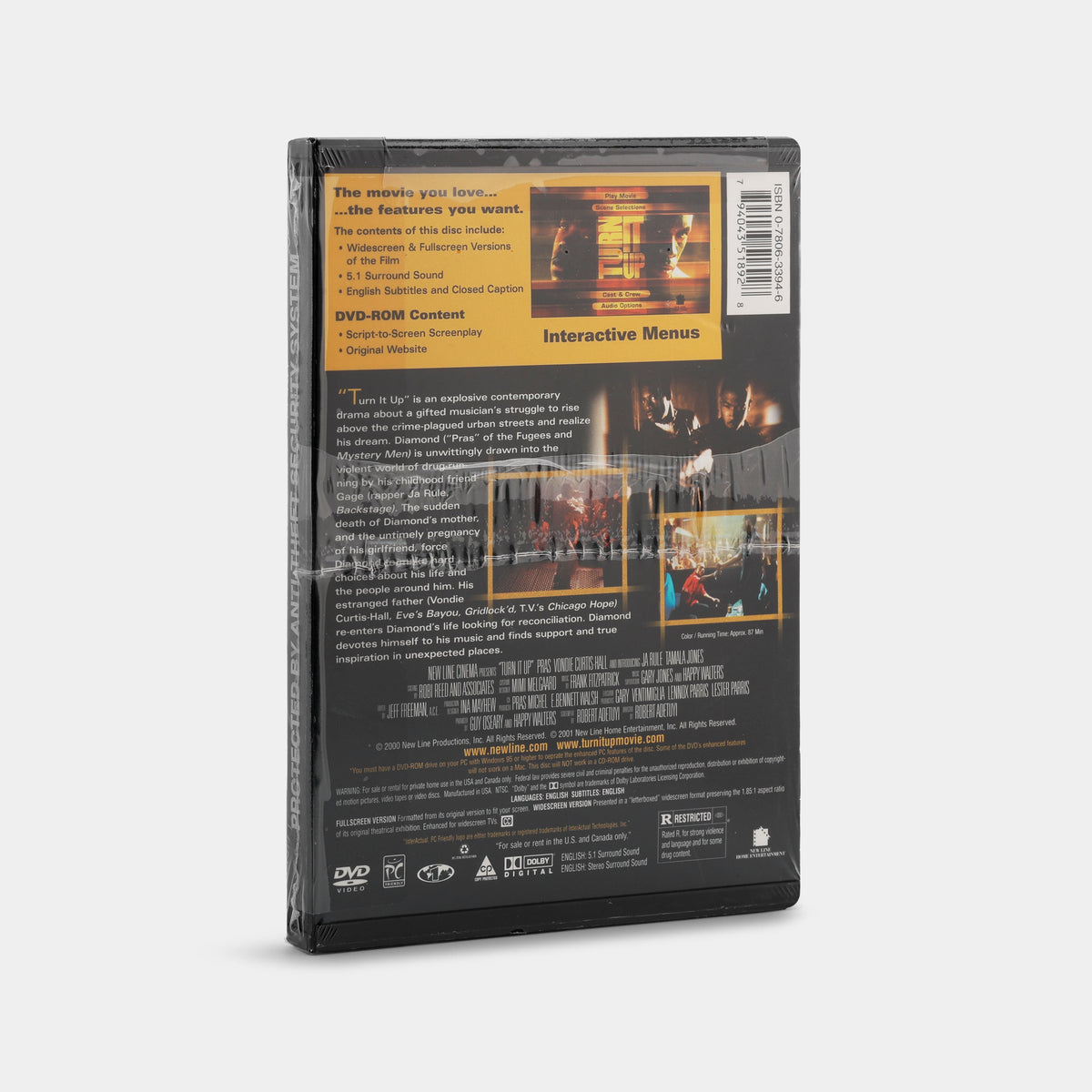 Turn it Up (Full Screen, Sealed) DVD