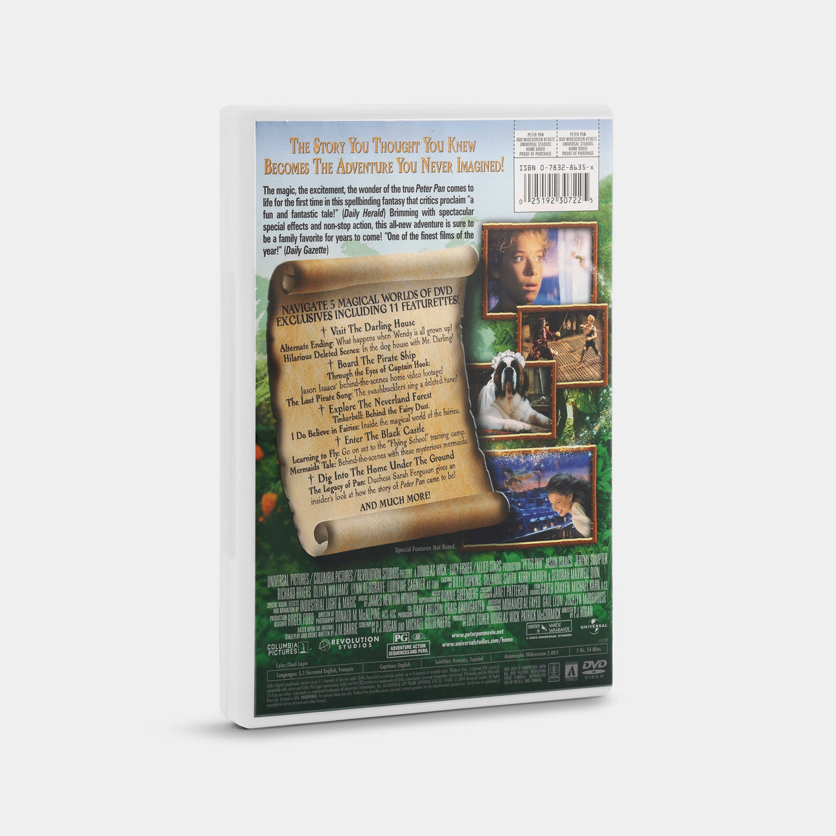 Peter Pan (Widescreen) DVD