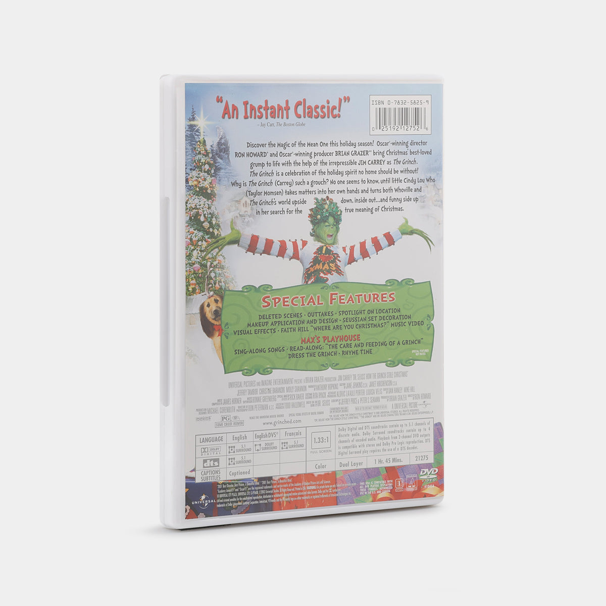 How the Grinch Stole Christmas (Full Screen, Collector's Edition) DVD