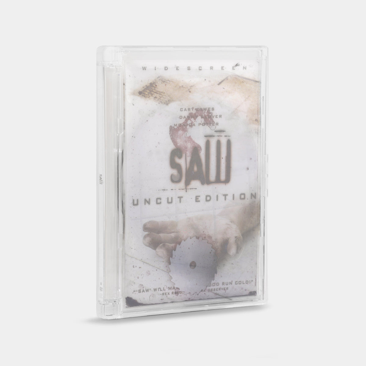 Saw (Widescreen, Uncut Edition) - Liquid Cover DVD