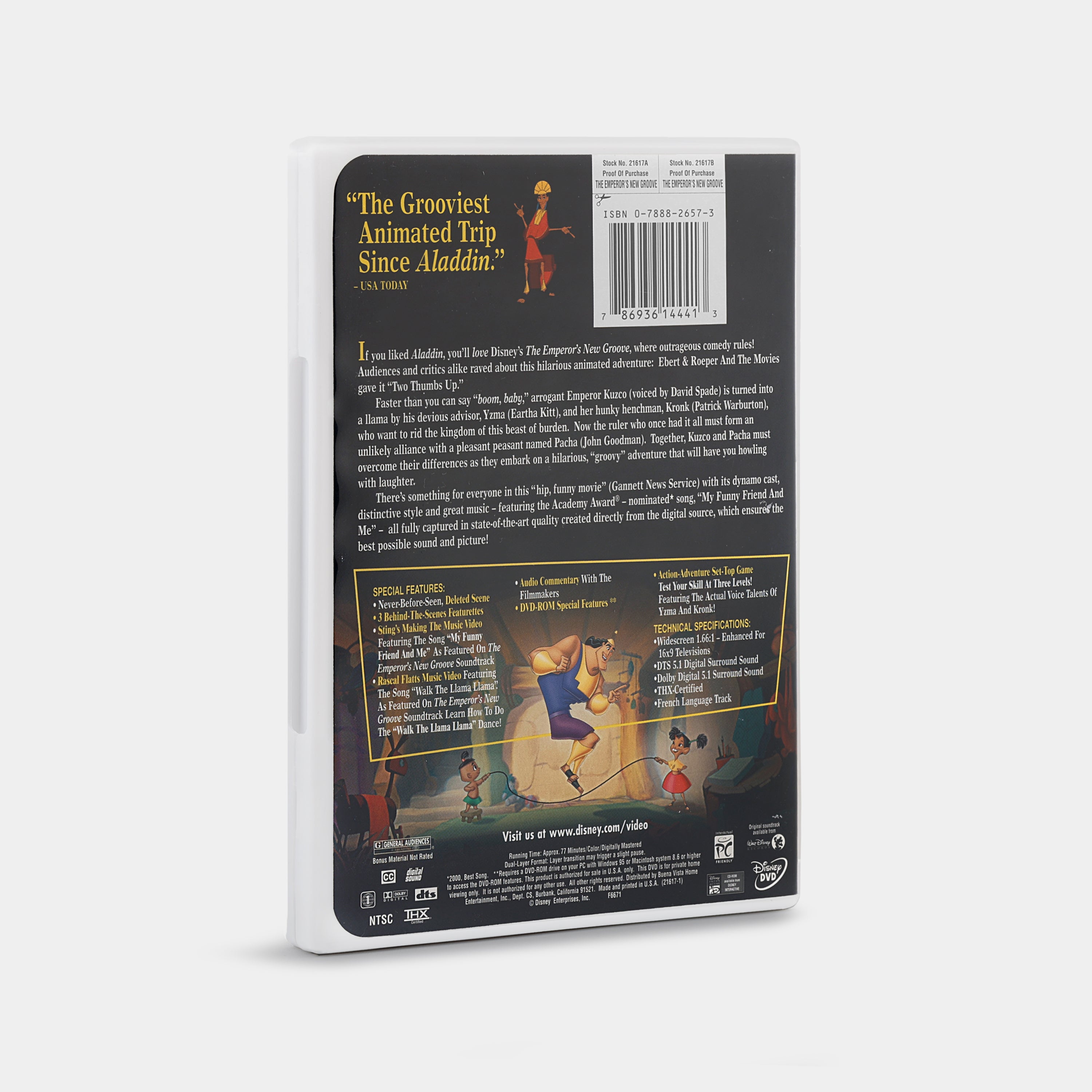 The Emperor's New Groove (Widescreen) DVD