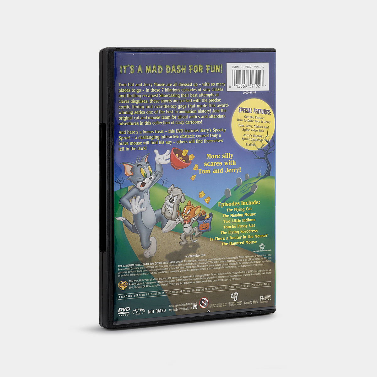 Tom and Jerry: Hijinks and Shrieks DVD