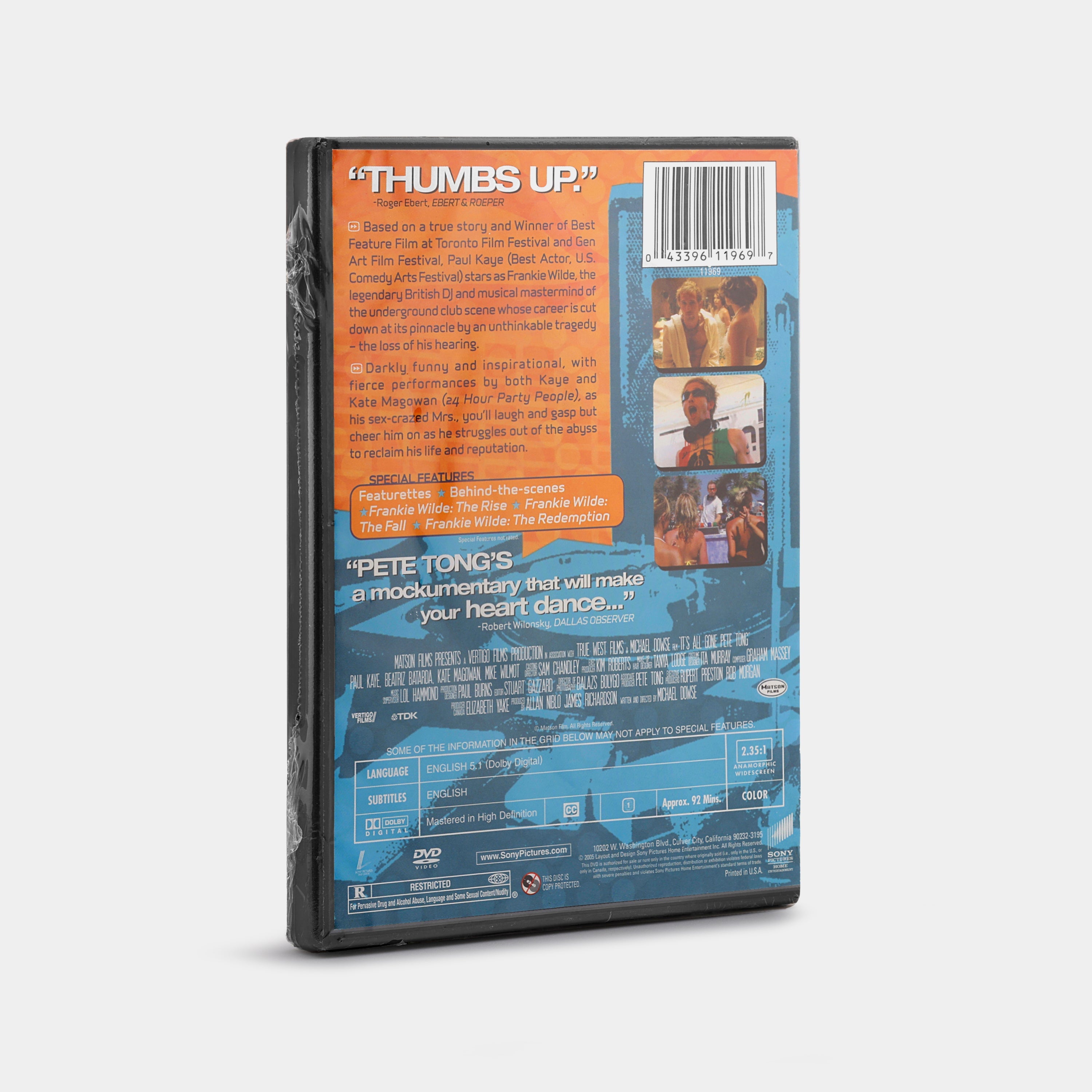 It's All Gone Pete Tong (Sealed) DVD