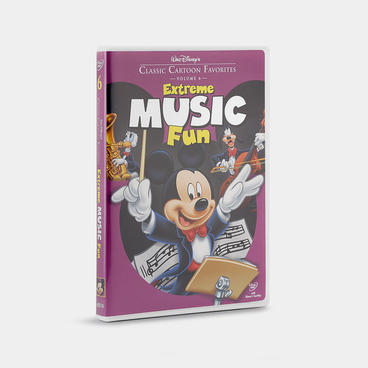 Walt Disney's Classic Cartoon Favorites, Volume 6: Extreme Music Fun DVD
