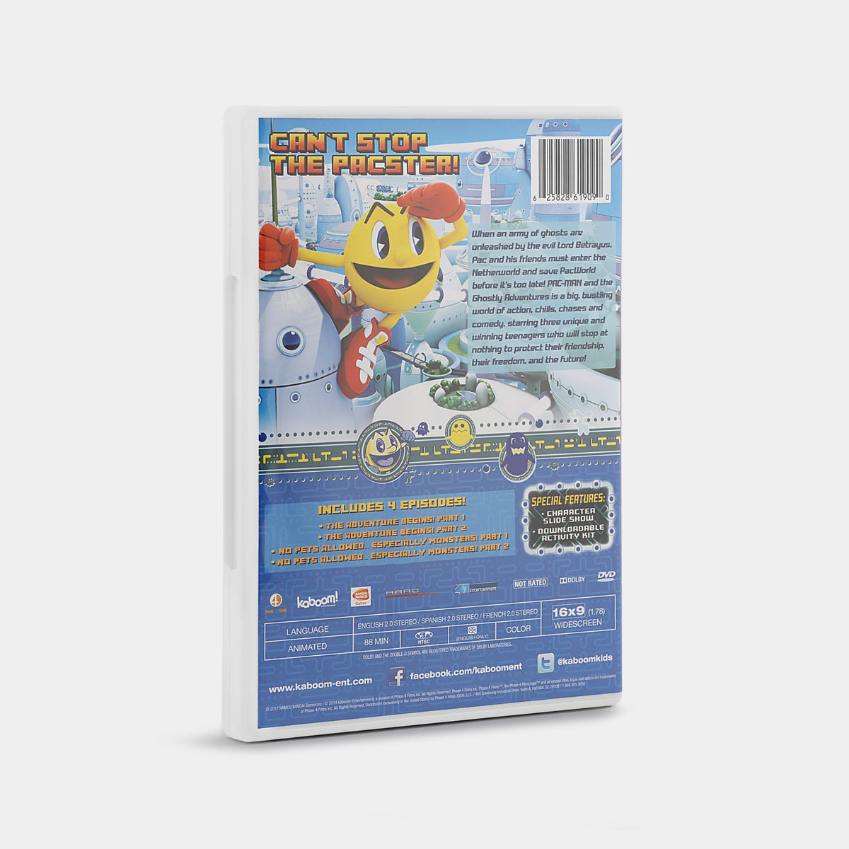 Pac-Man and the Ghostly Adventures (Widescreen) DVD
