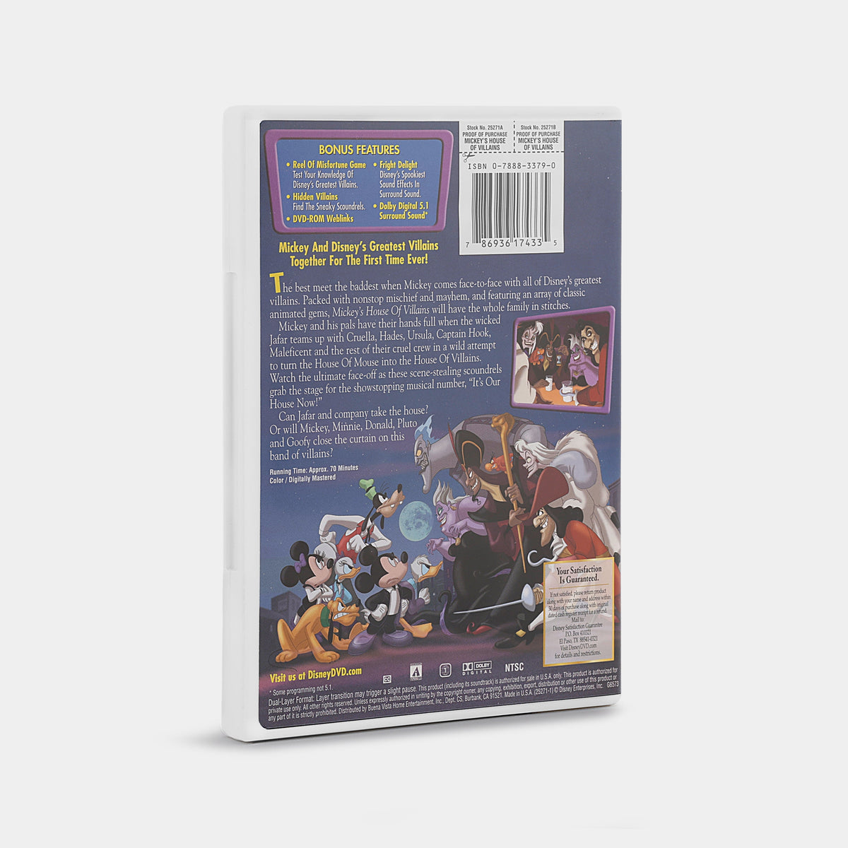 Mickey's House of Mouse Villains DVD